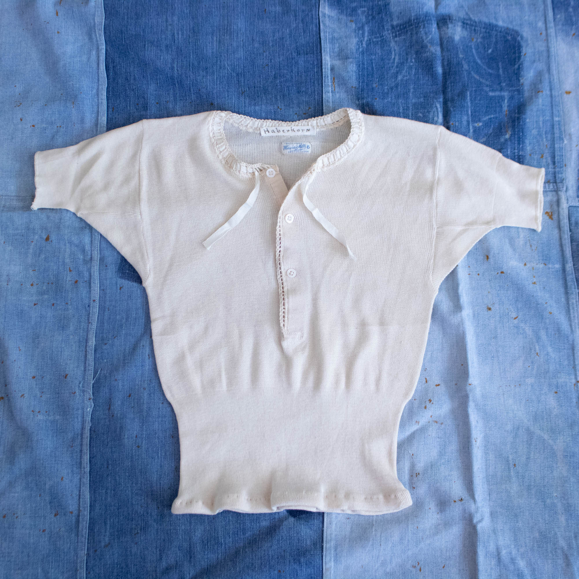 Cream Victorian Undershirt Reunion Vintage Goods
