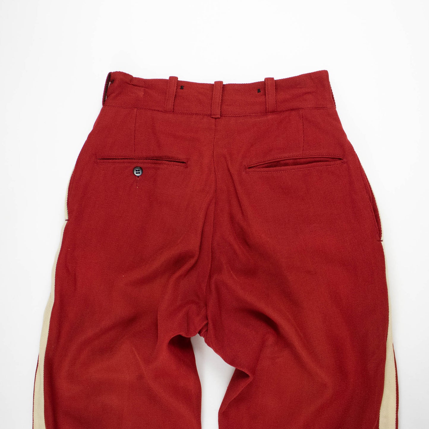 40s Red Wool Trousers