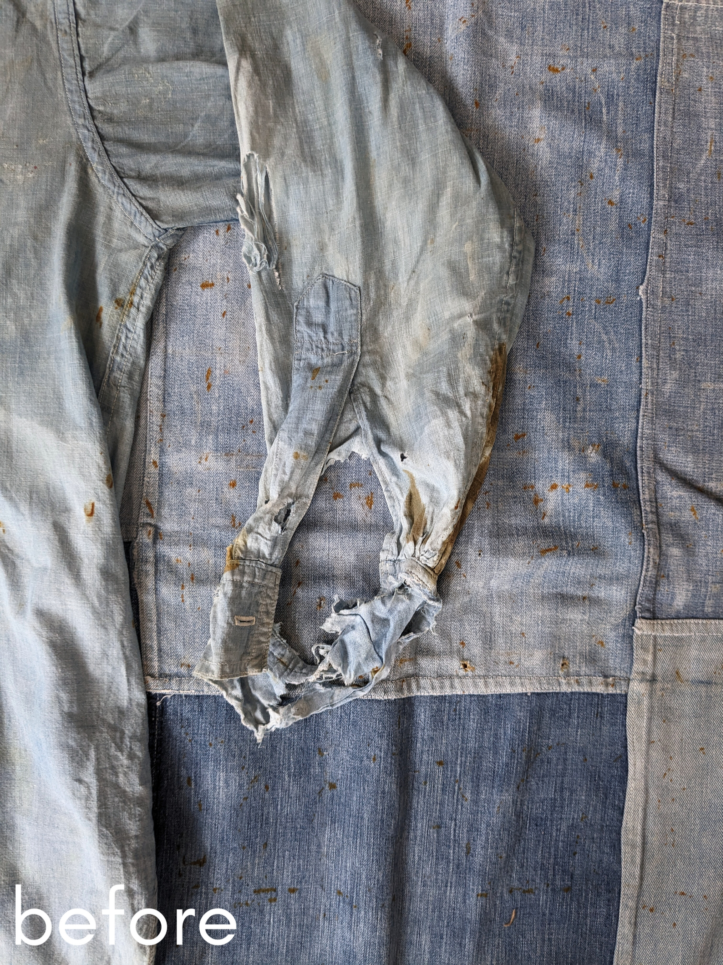 Chin Strap Chambray Popover