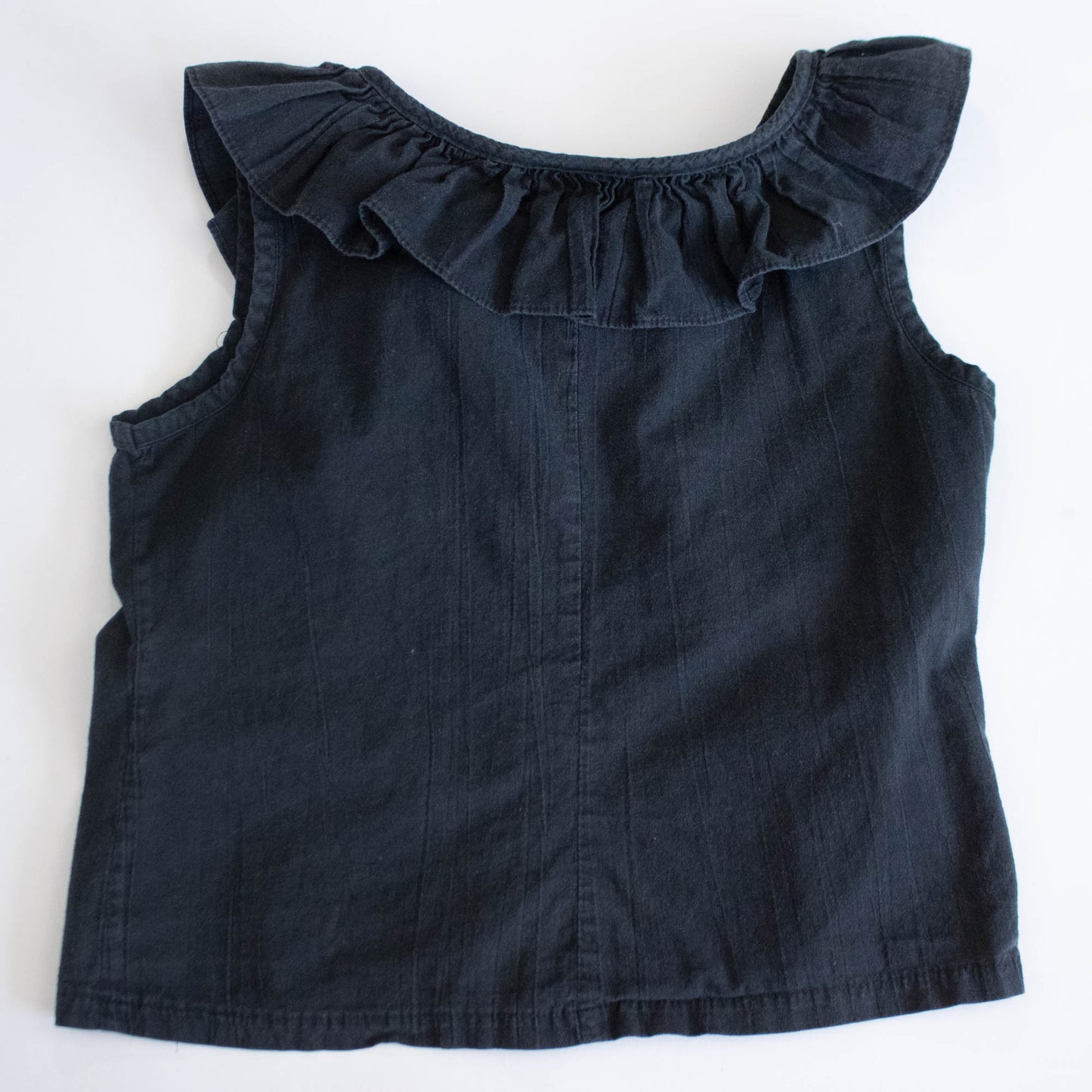 Black Sleeveless Blouse