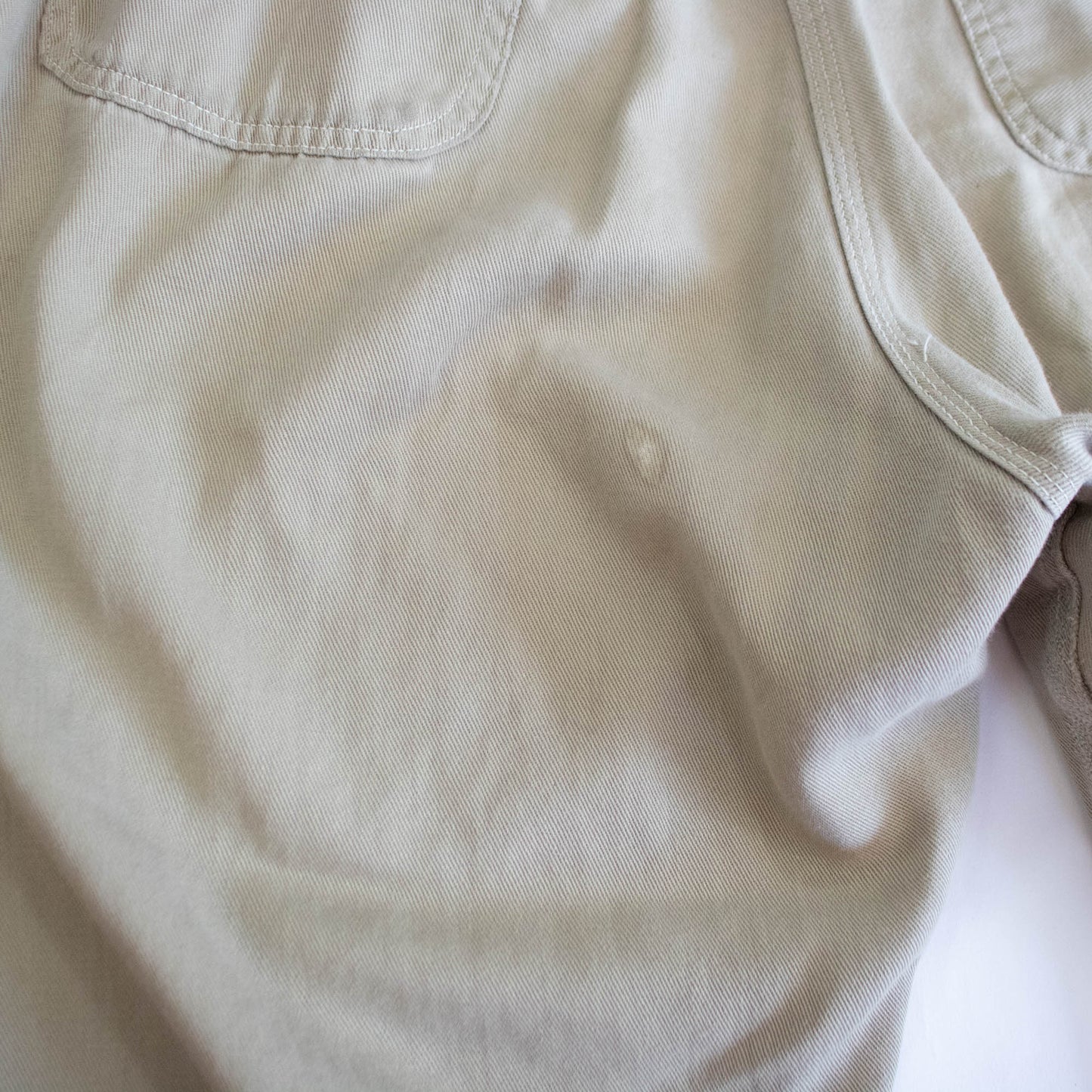 Khaki Side Zip Pants