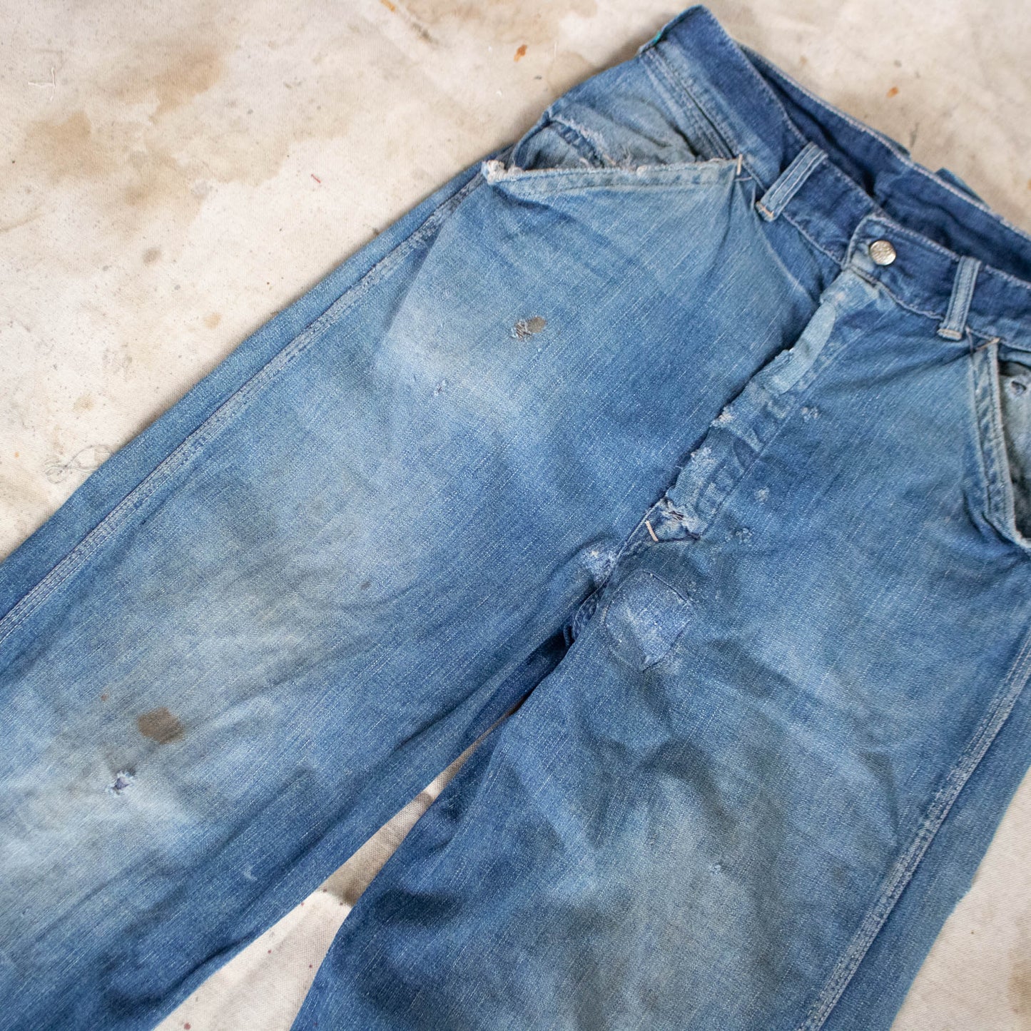 Anvil Brand Lace Back Jeans