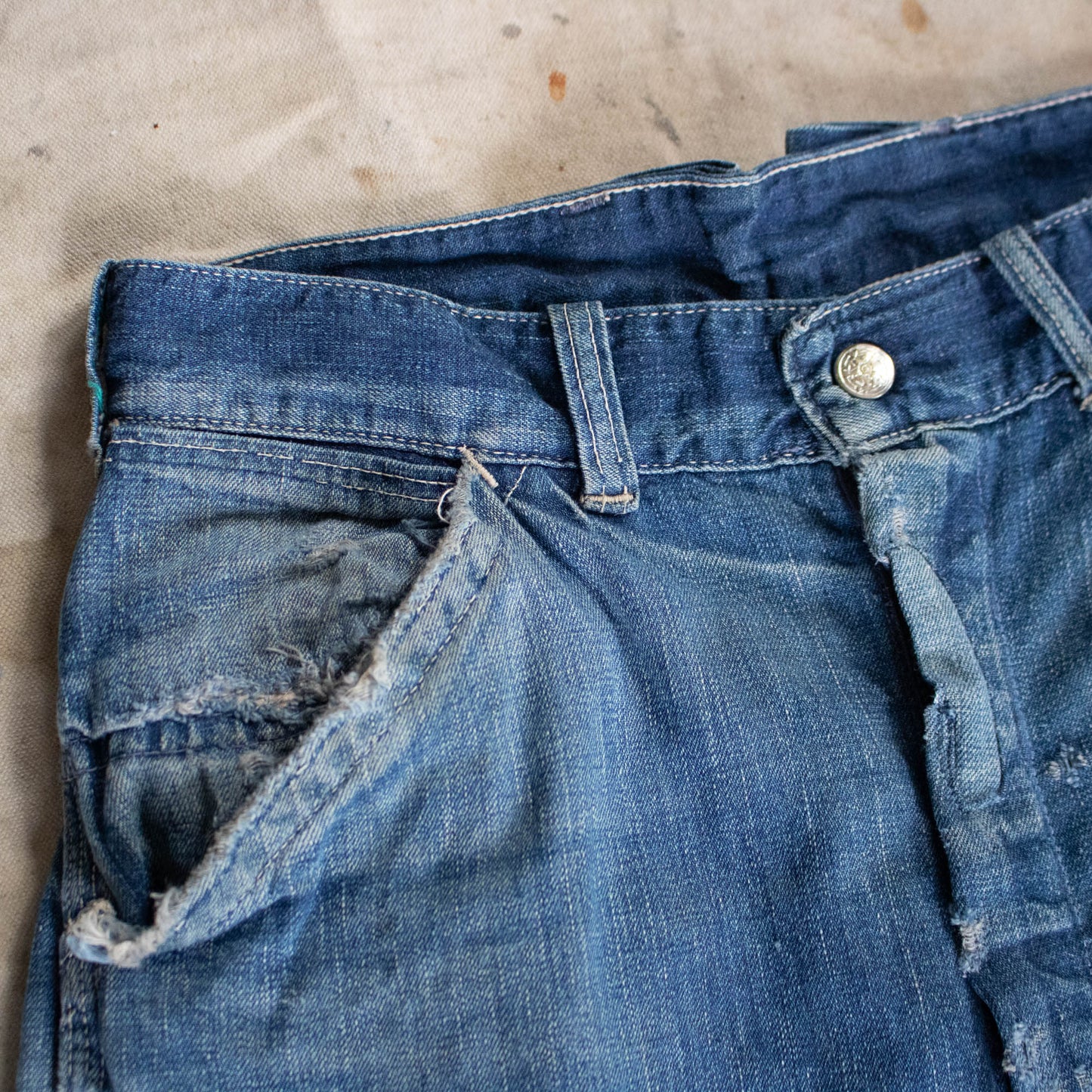 Anvil Brand Lace Back Jeans