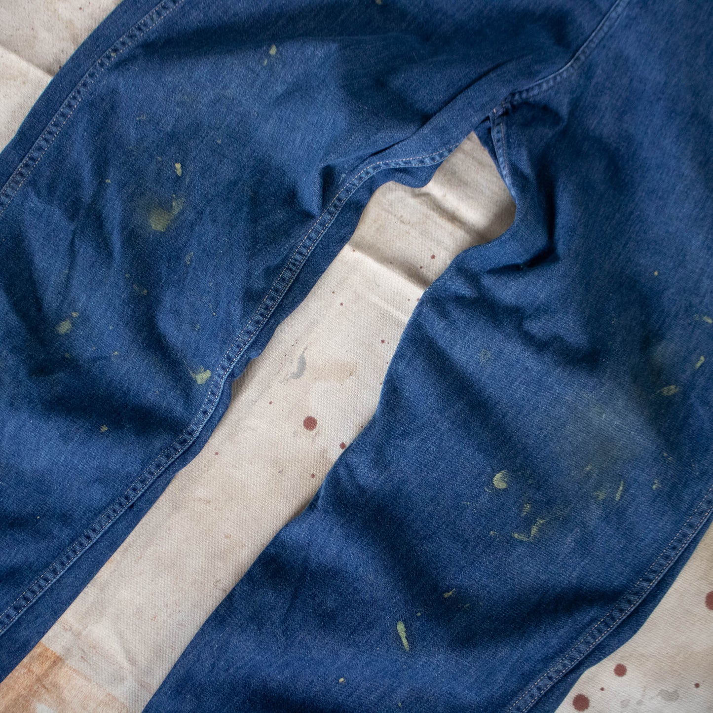 Side Zips with Paint Marks