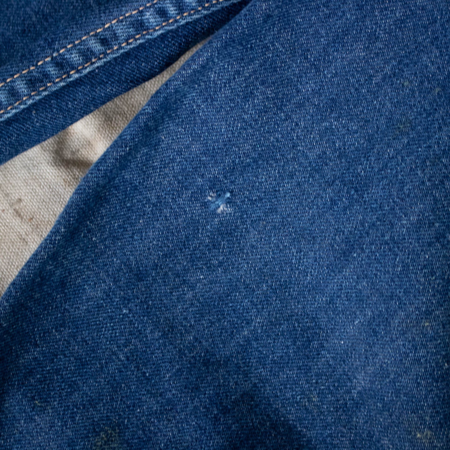 Side Zips with Paint Marks