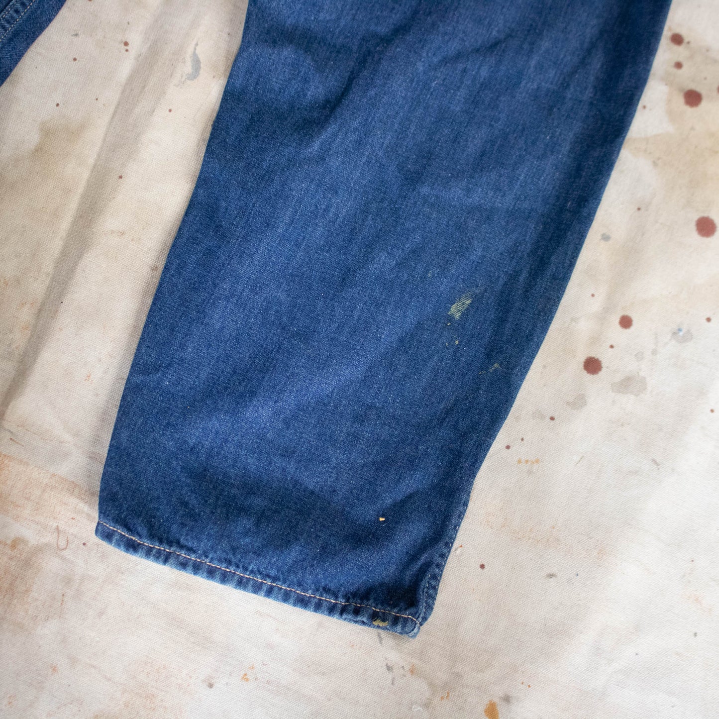 Side Zips with Paint Marks