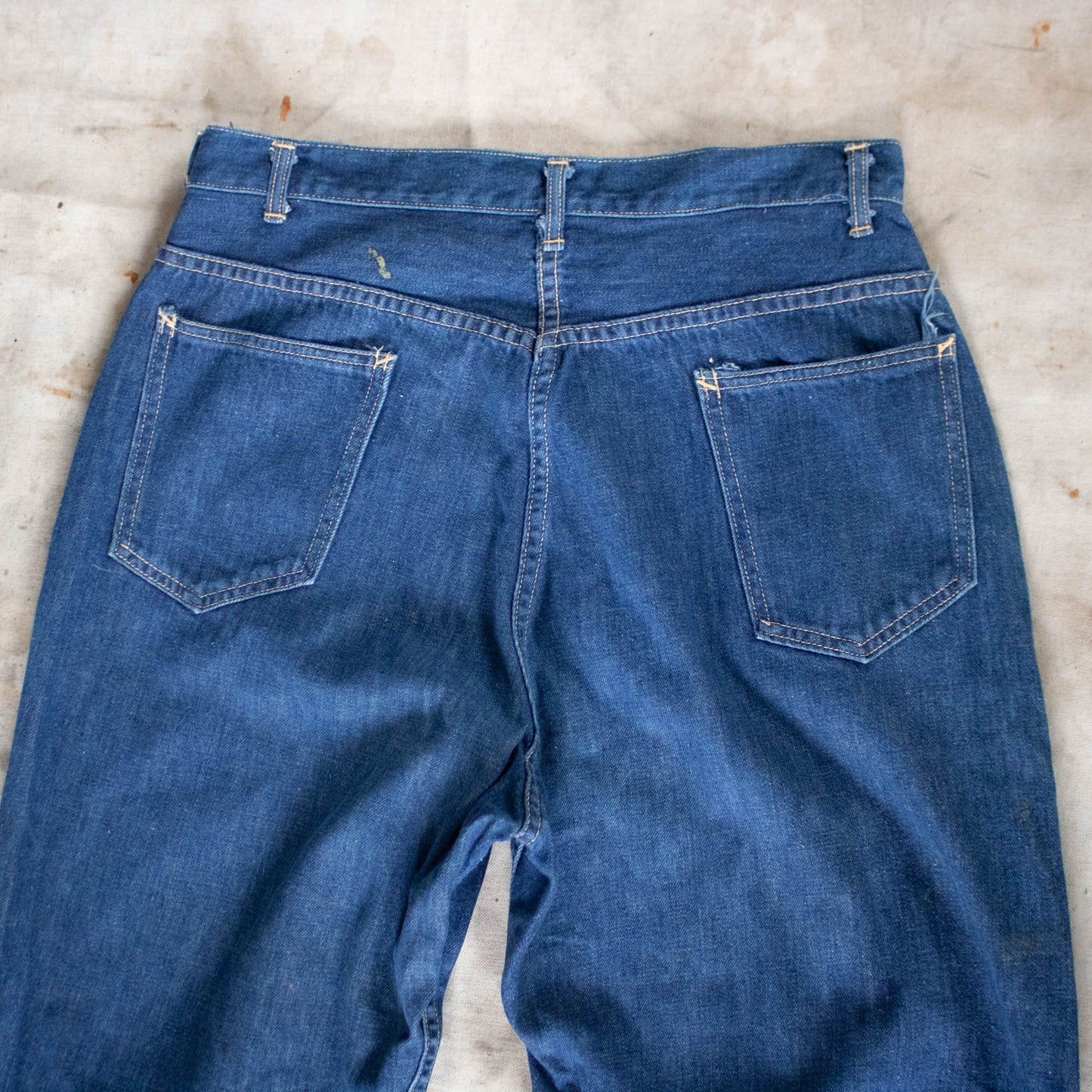 Side Zips with Paint Marks