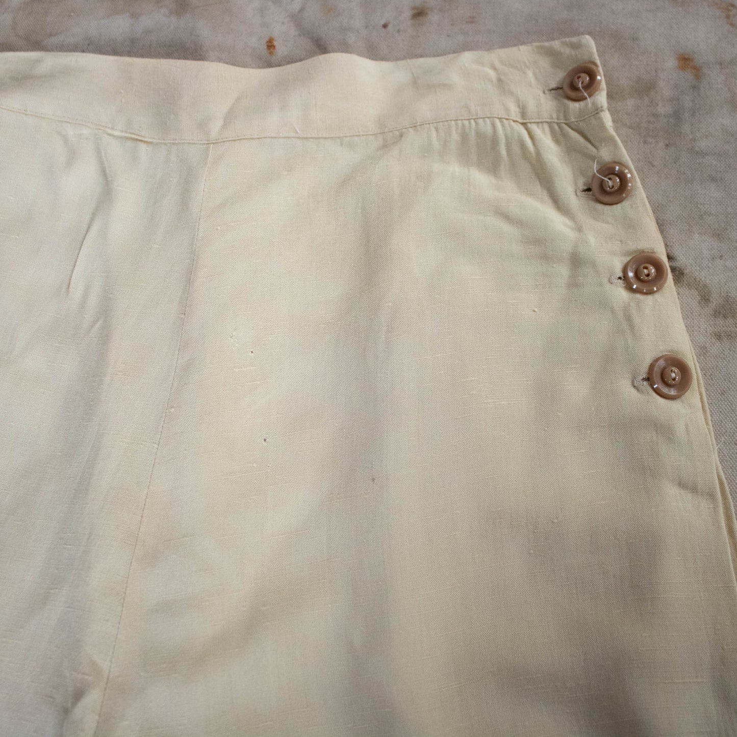 Side Button Trousers