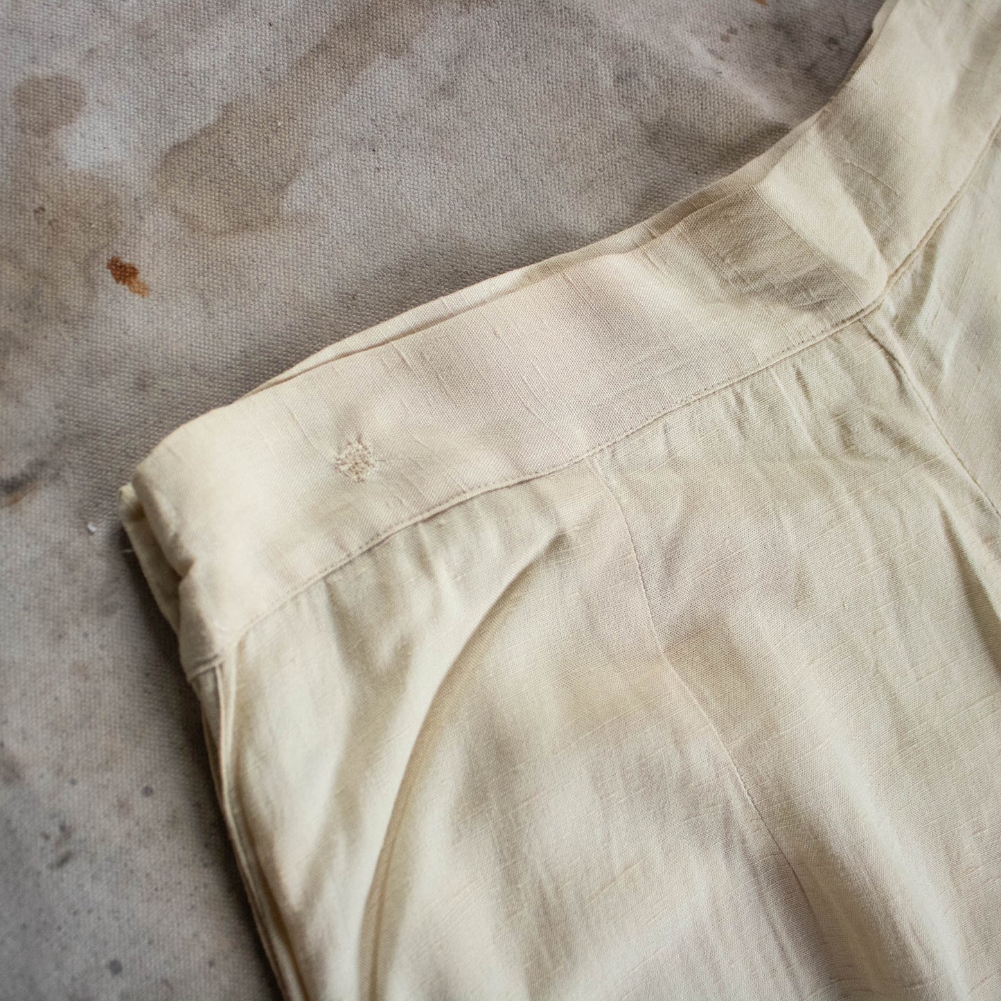 Side Button Trousers