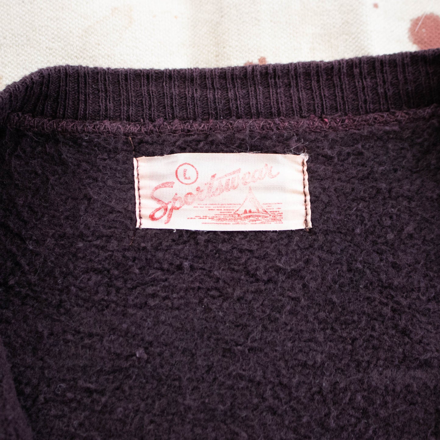 40s/50s Sportswear Cotton Cardigan