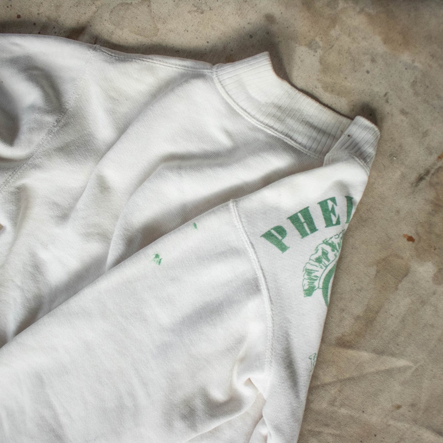 Cropped Sweatshirt Cardigan