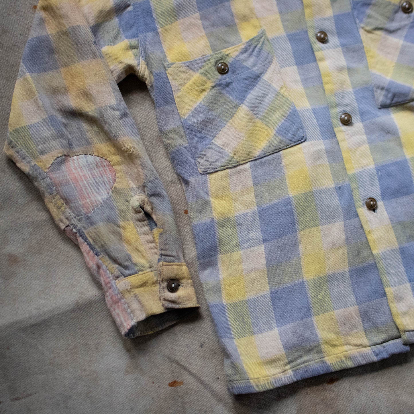 40s Pastel Flannel