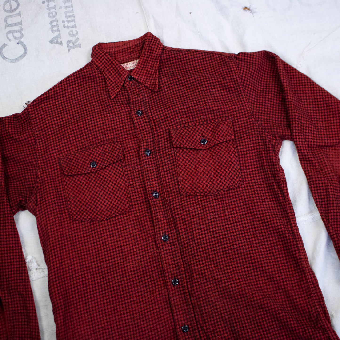 40s Checkered Flannel