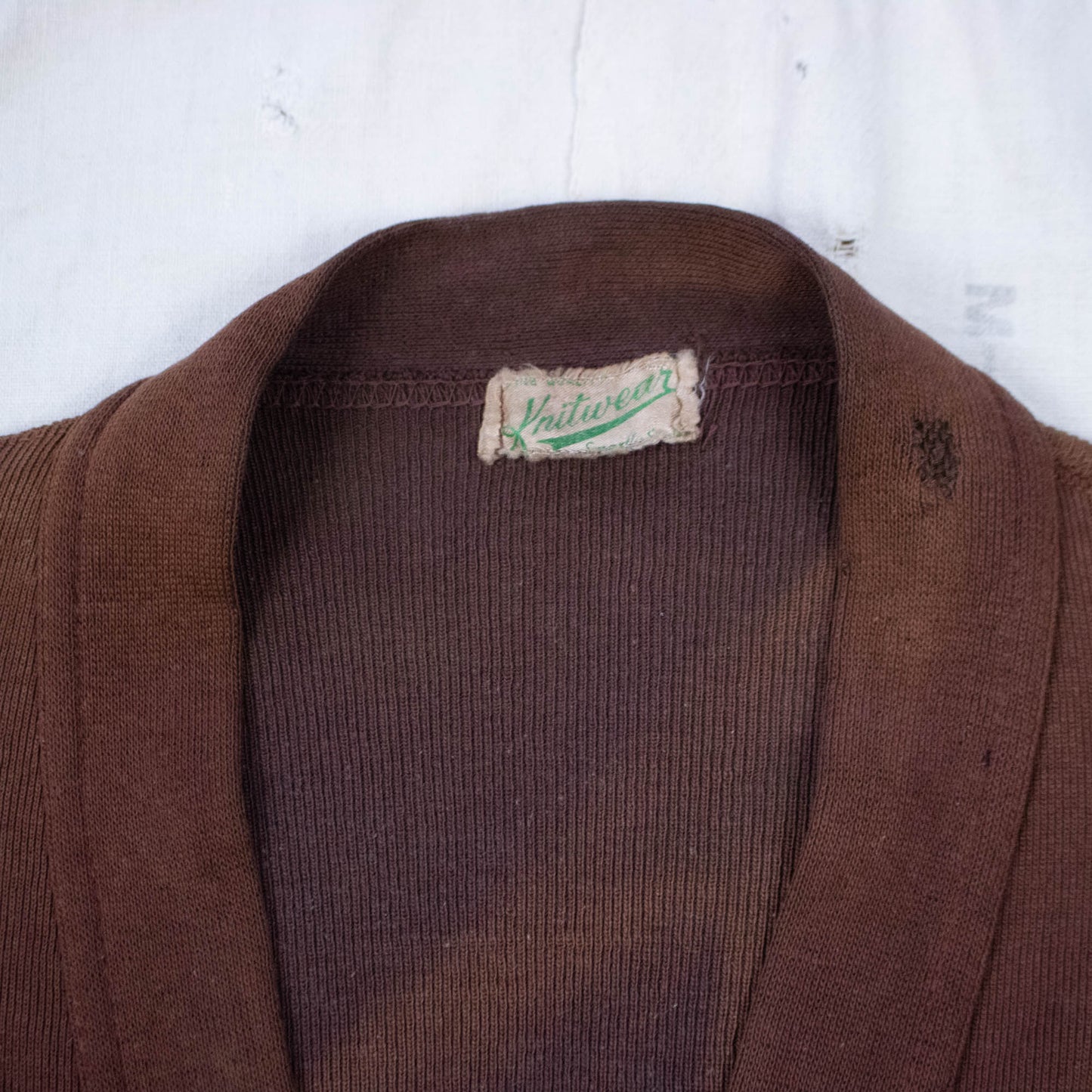 1930s cotton cardigan