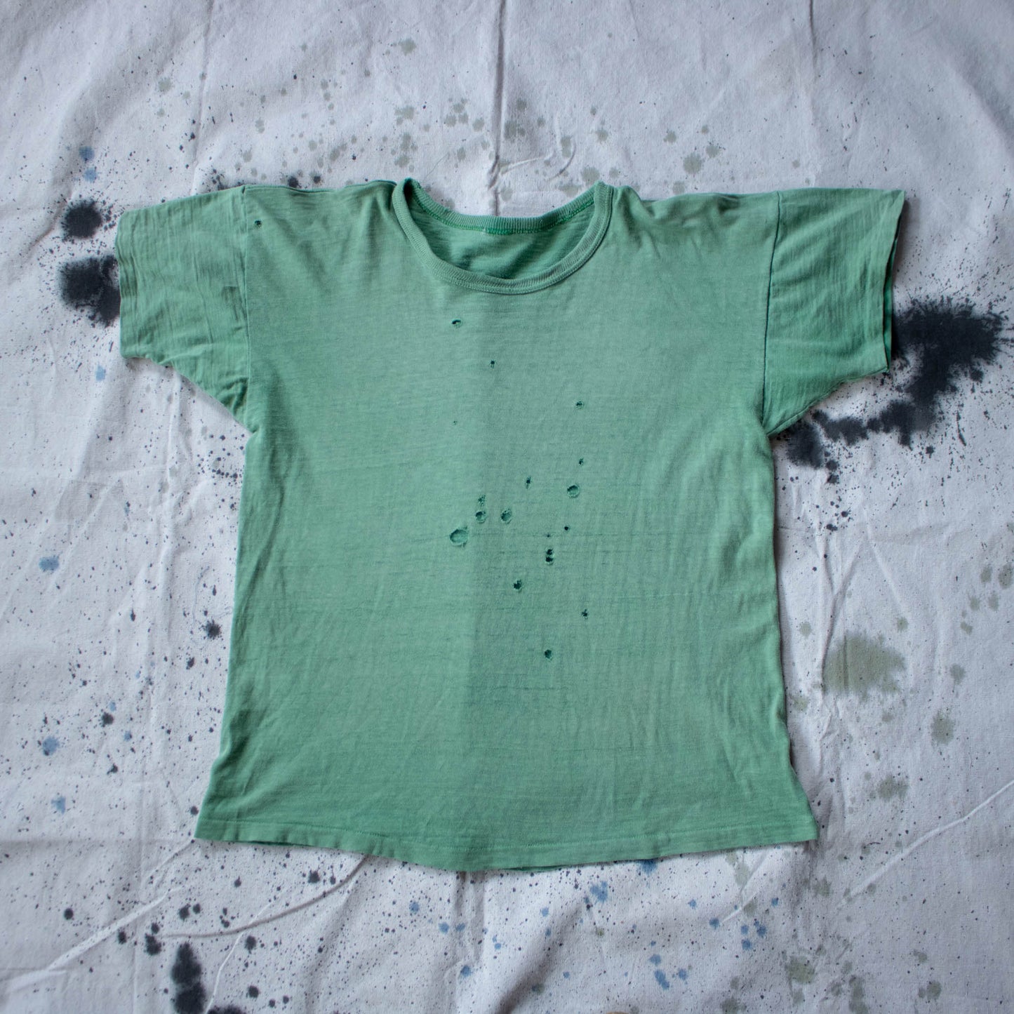 50s/60s Green Cotton Tee