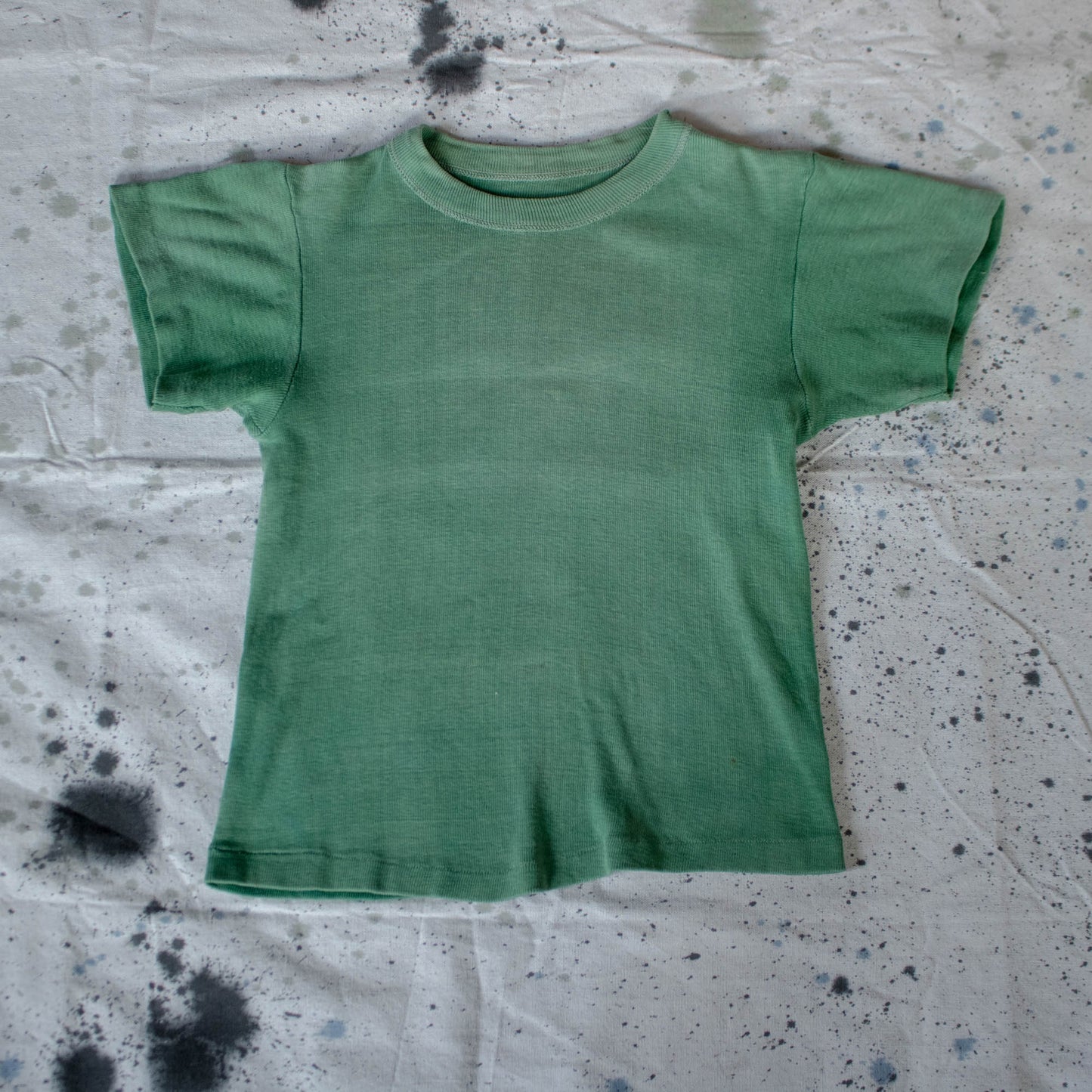 40s/50s Green Cotton Tee