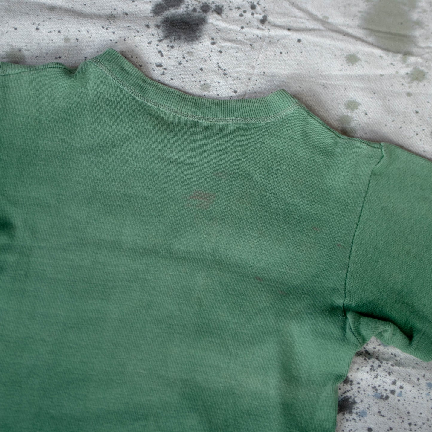 40s/50s Green Cotton Tee