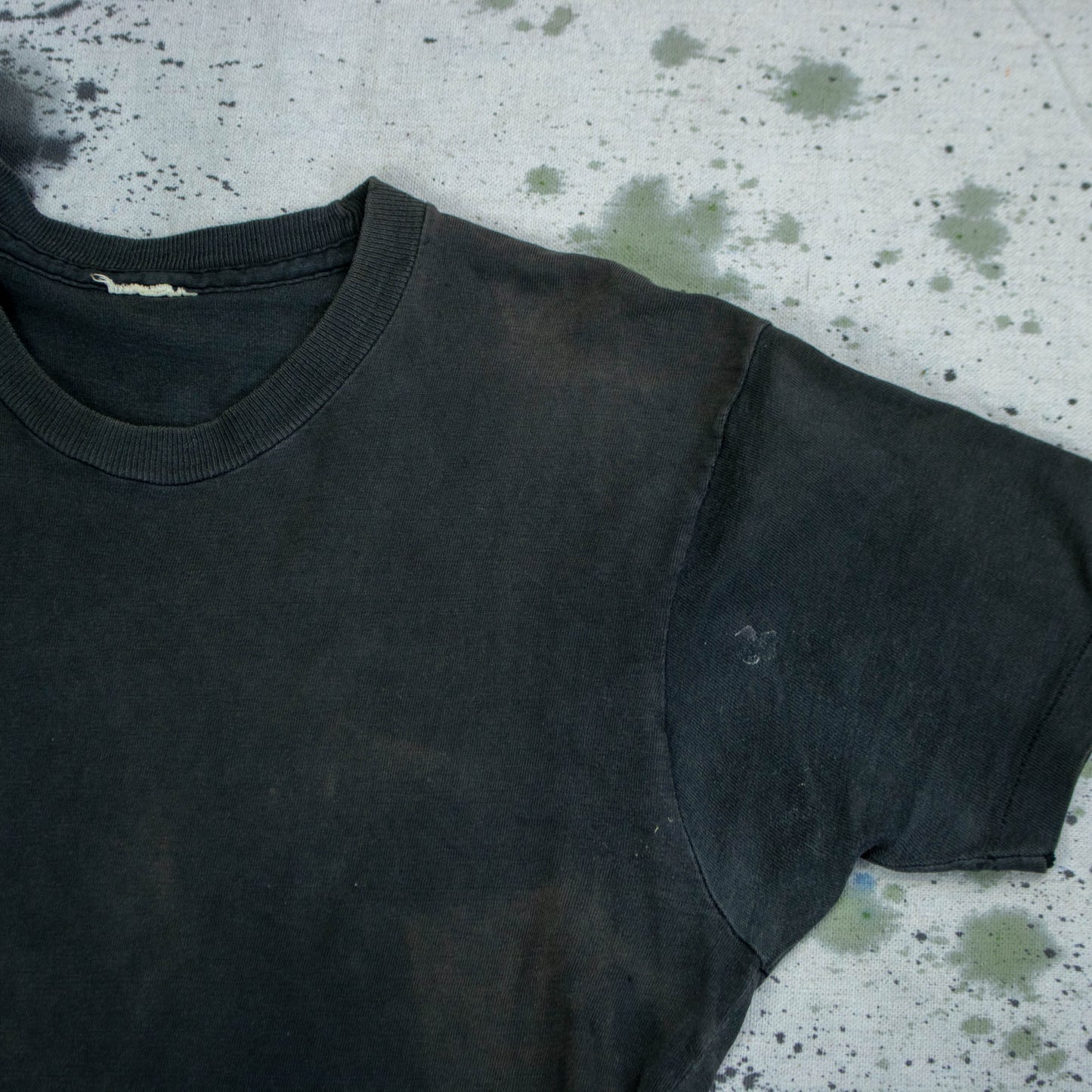Black 50s Cotton Tee