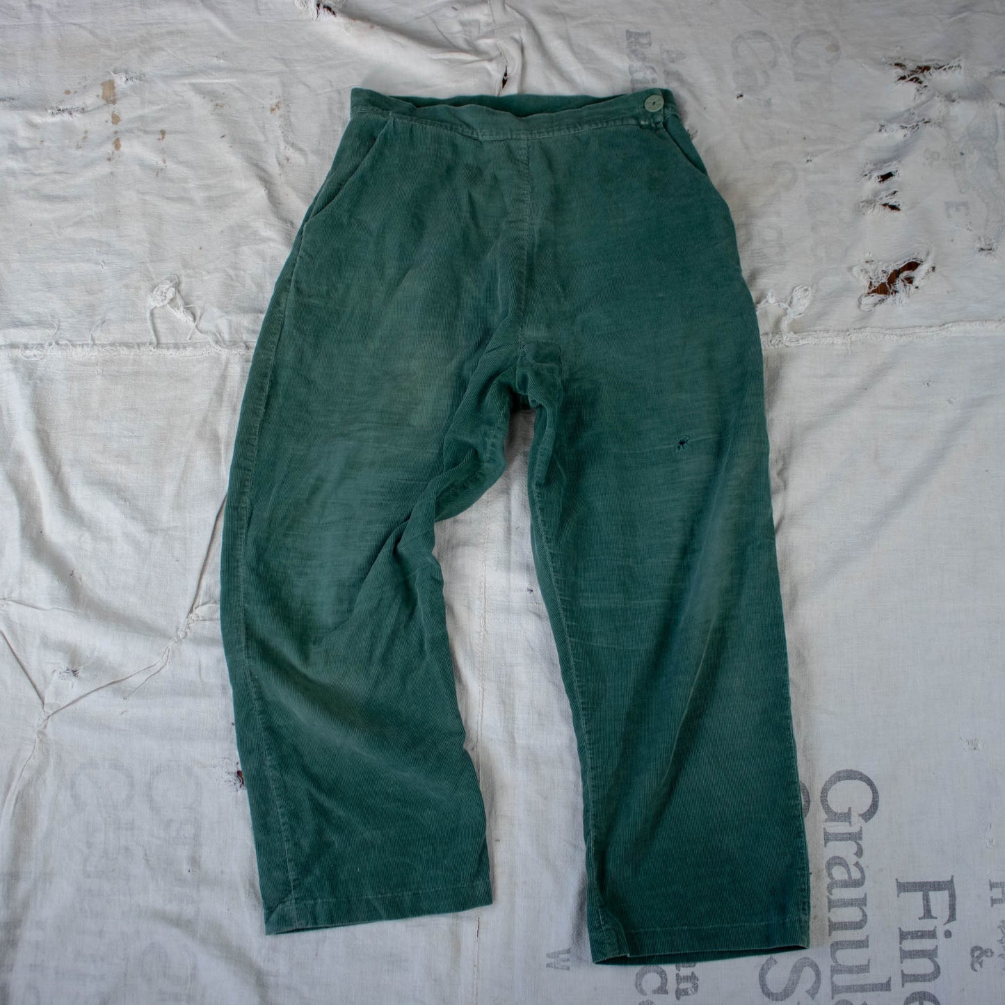 40s Corduroy Side Zips