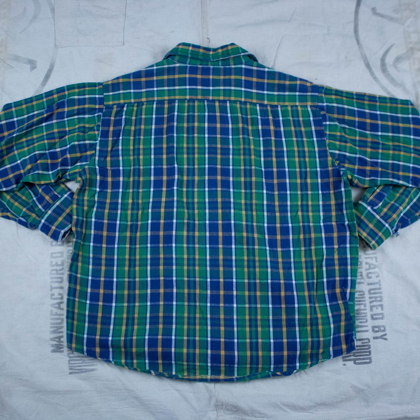 60s All Cotton Flannel Shirt