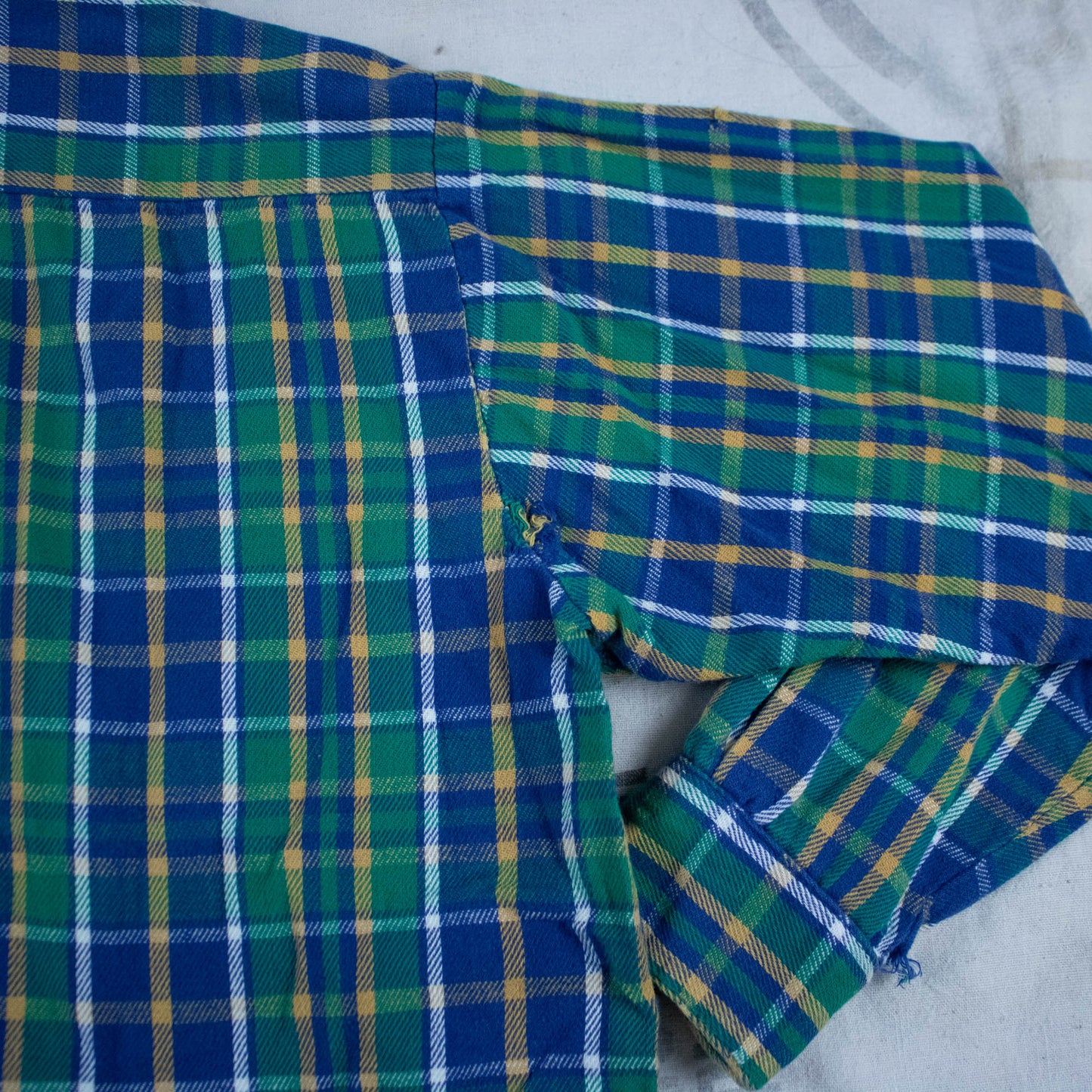 60s All Cotton Flannel Shirt