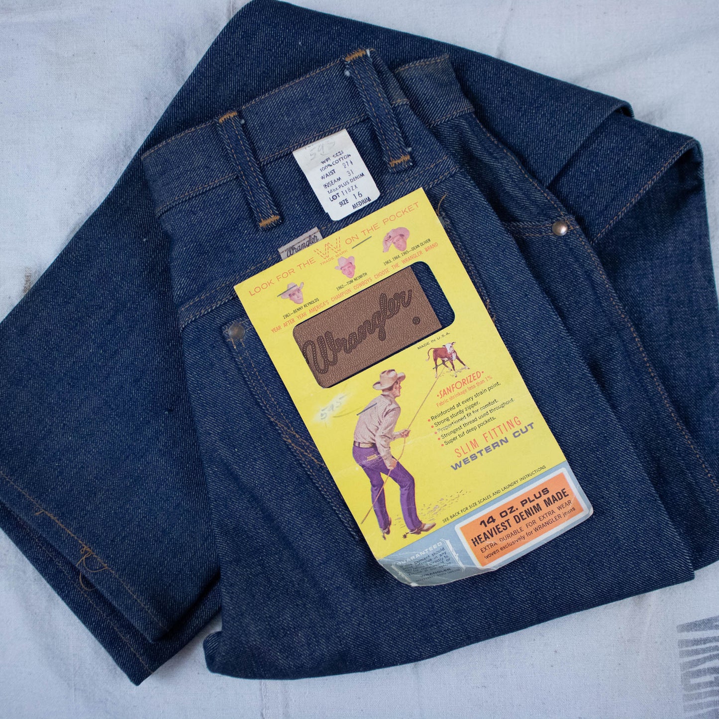 Deadstock 60s Wranglers