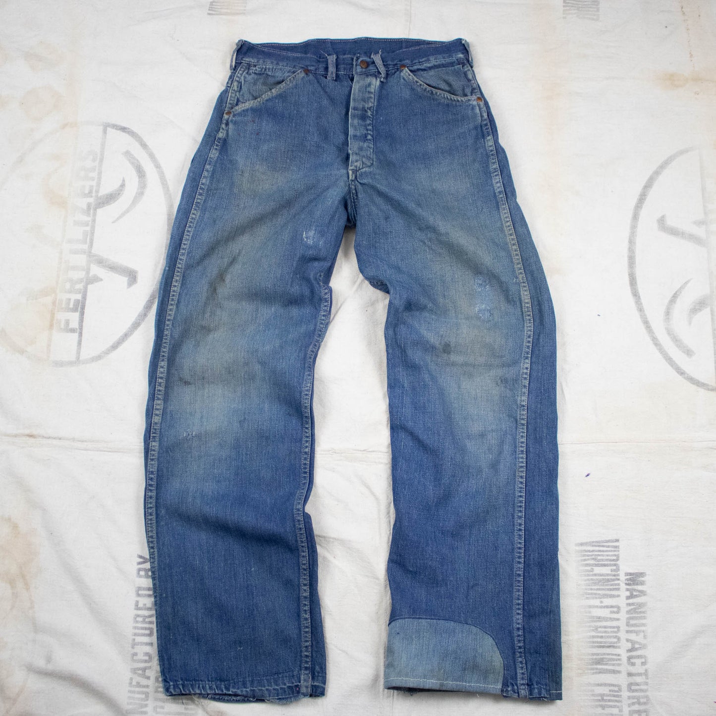 Early Doughnut Button Jeans