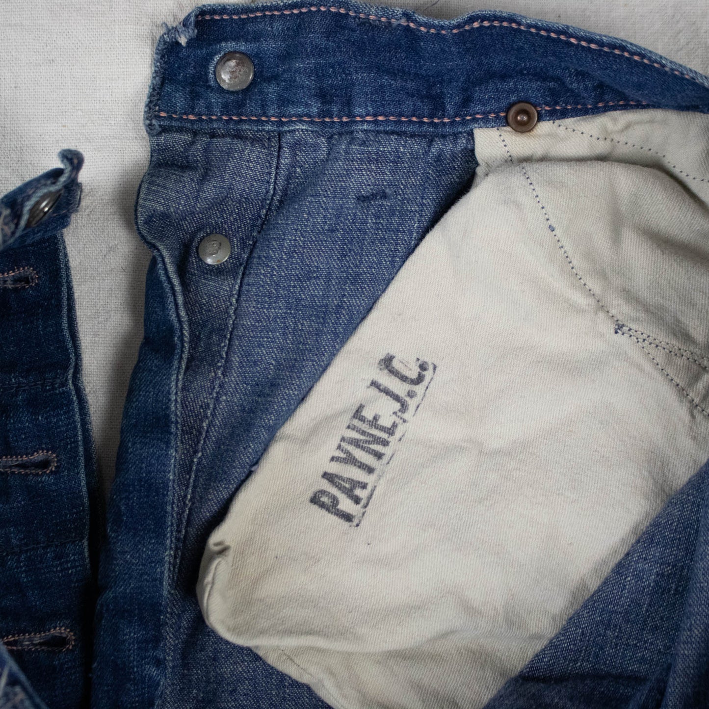 Early Doughnut Button Jeans