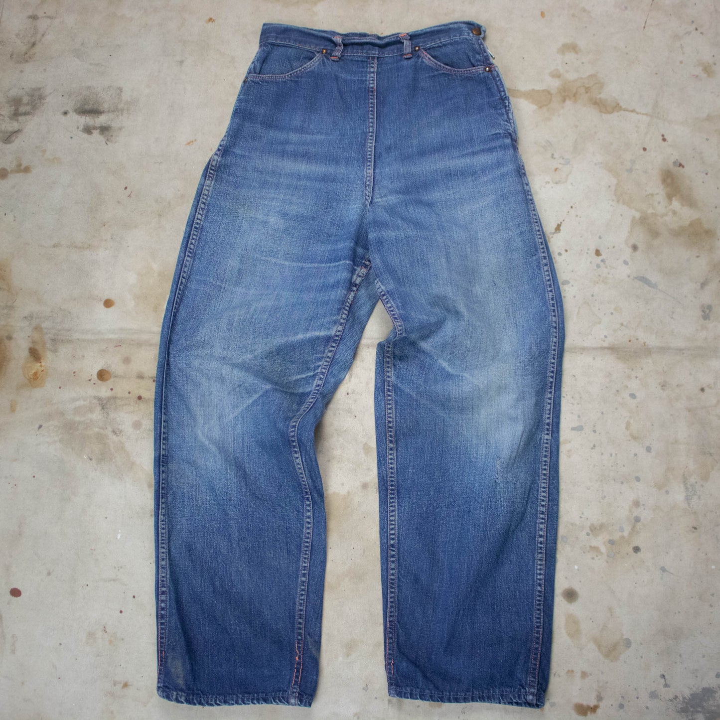 Hip Zip Jeans