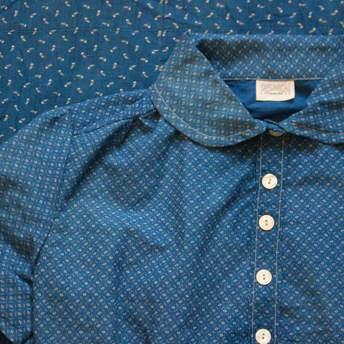 Made to Order Indigo Blouse
