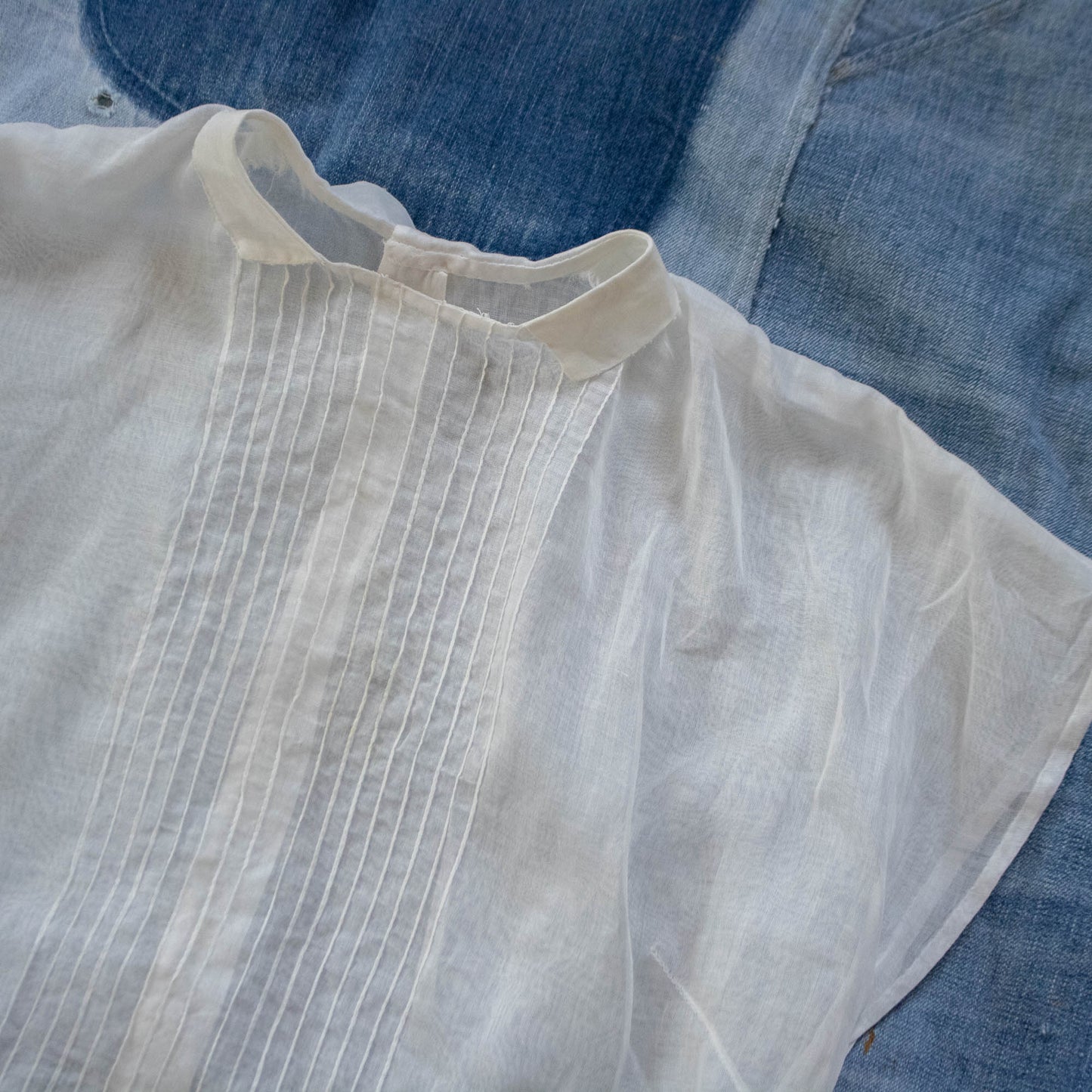Sheer Victorian Voile Blouse