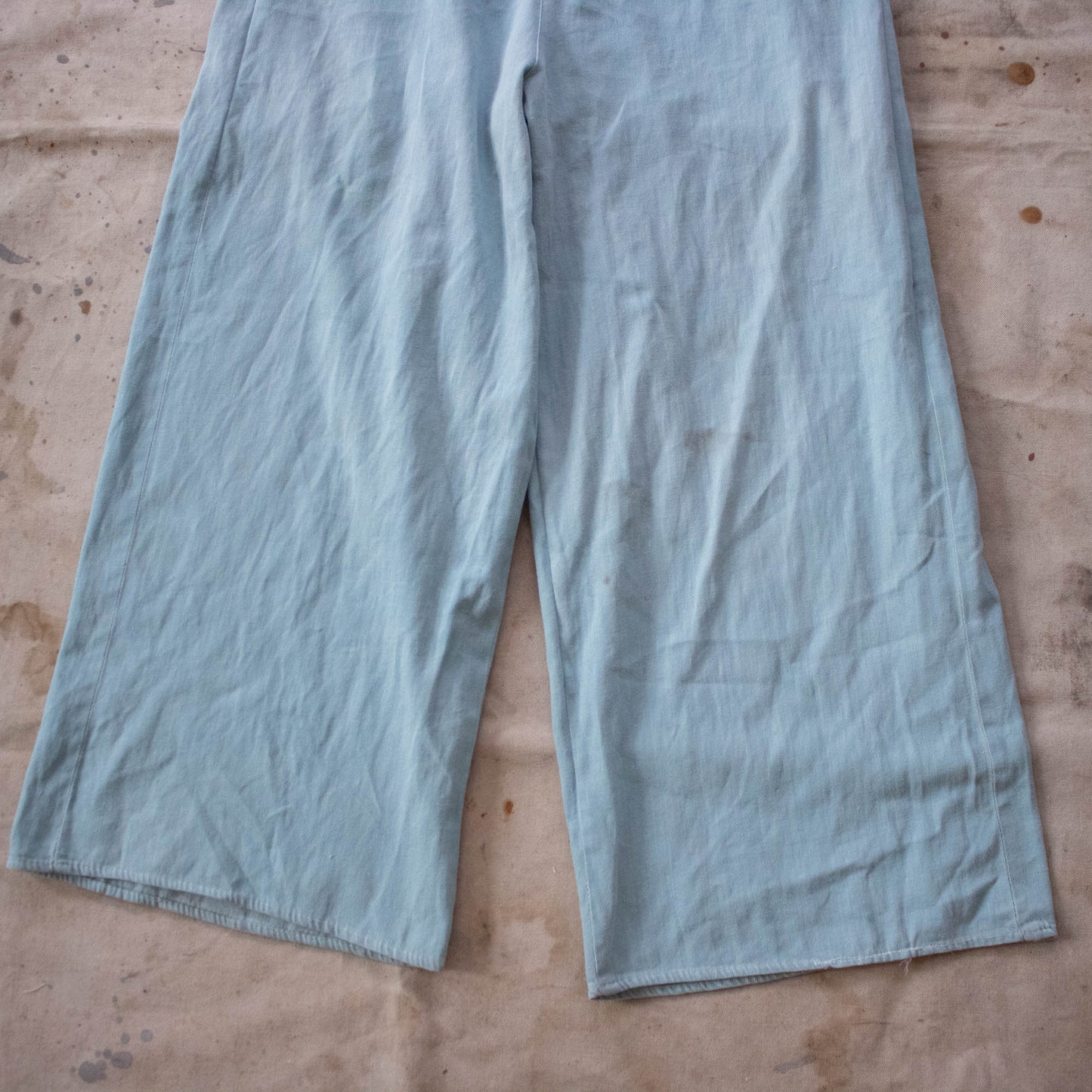 40s Cotton Side Button Pants