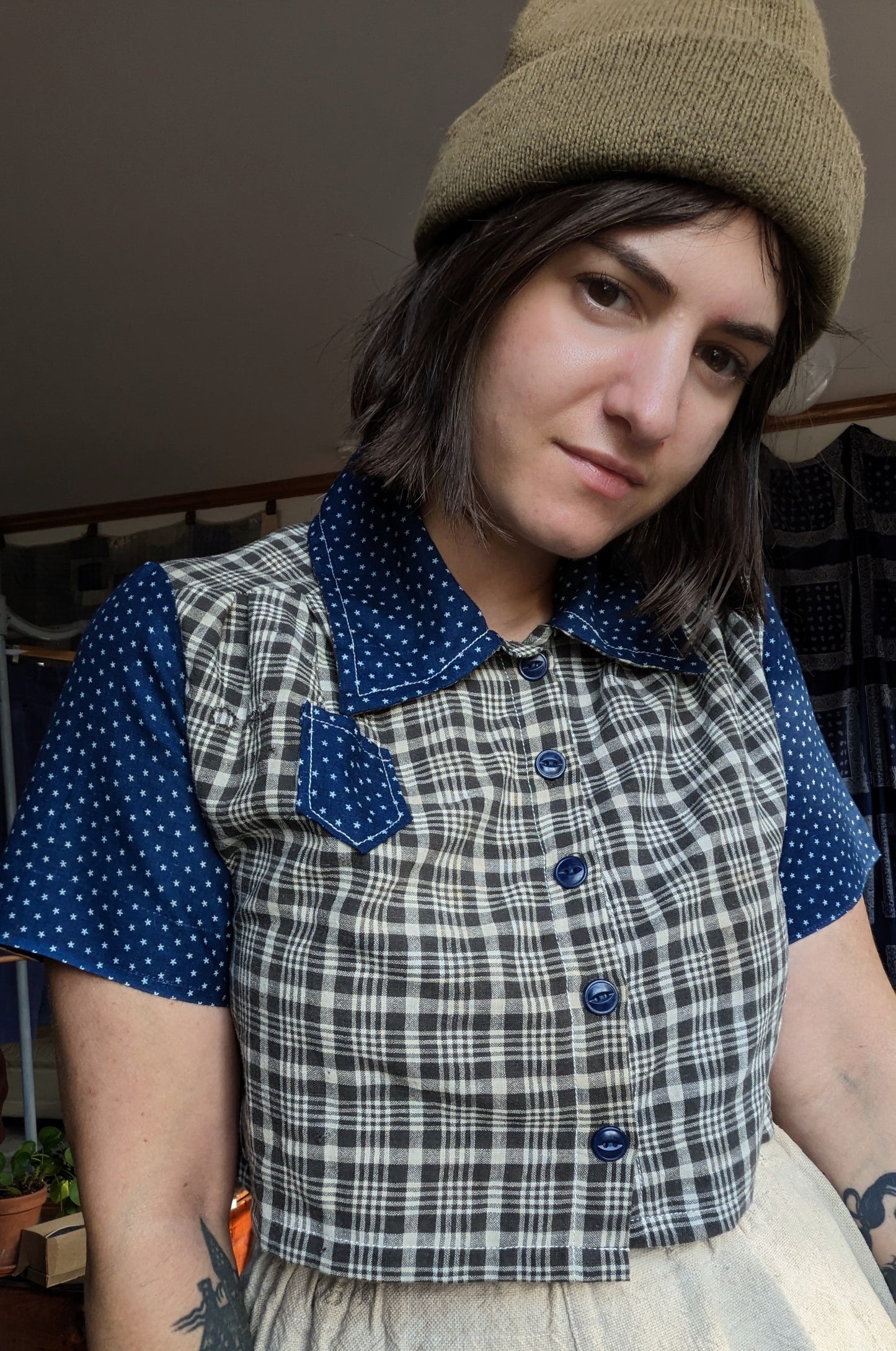 Calico & Homespun Blouse