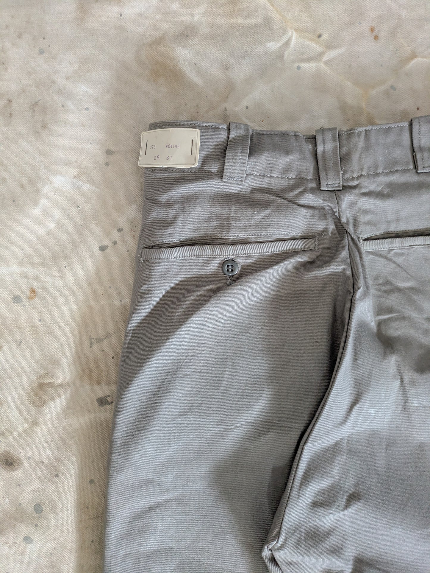 Deadstock Gray Work Pants