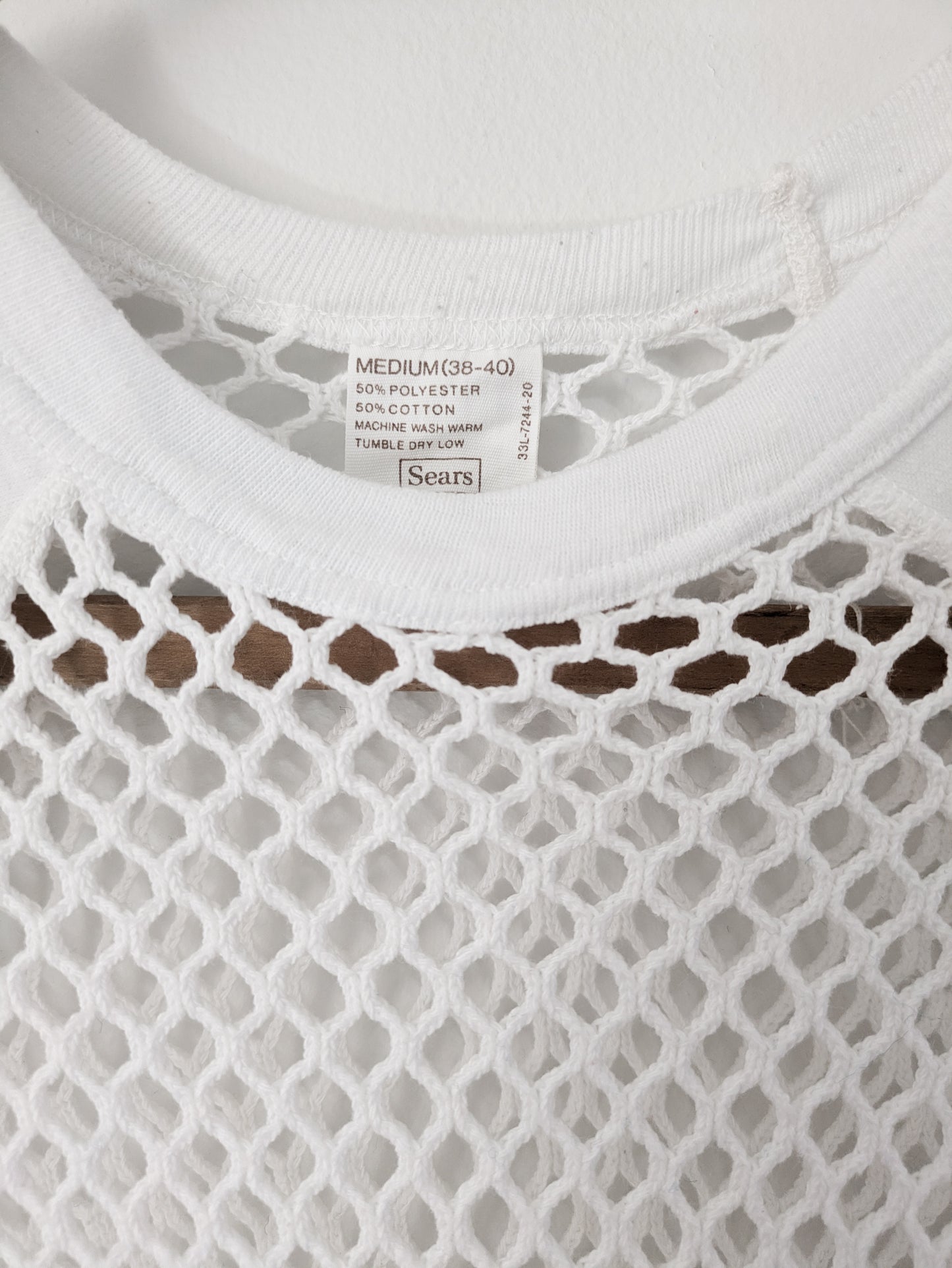 60s Fishnet Top