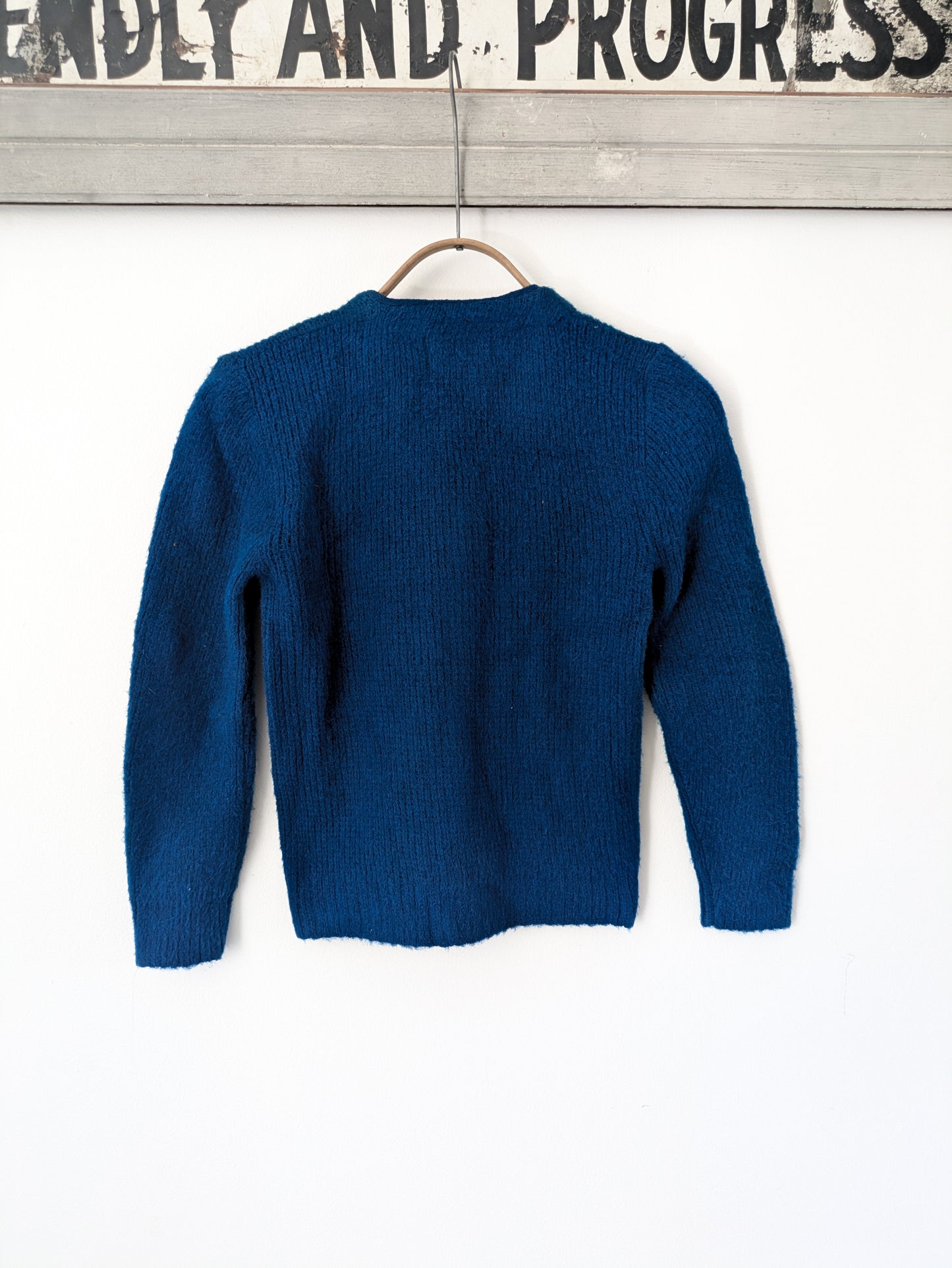 Faux Mohair Cardigan