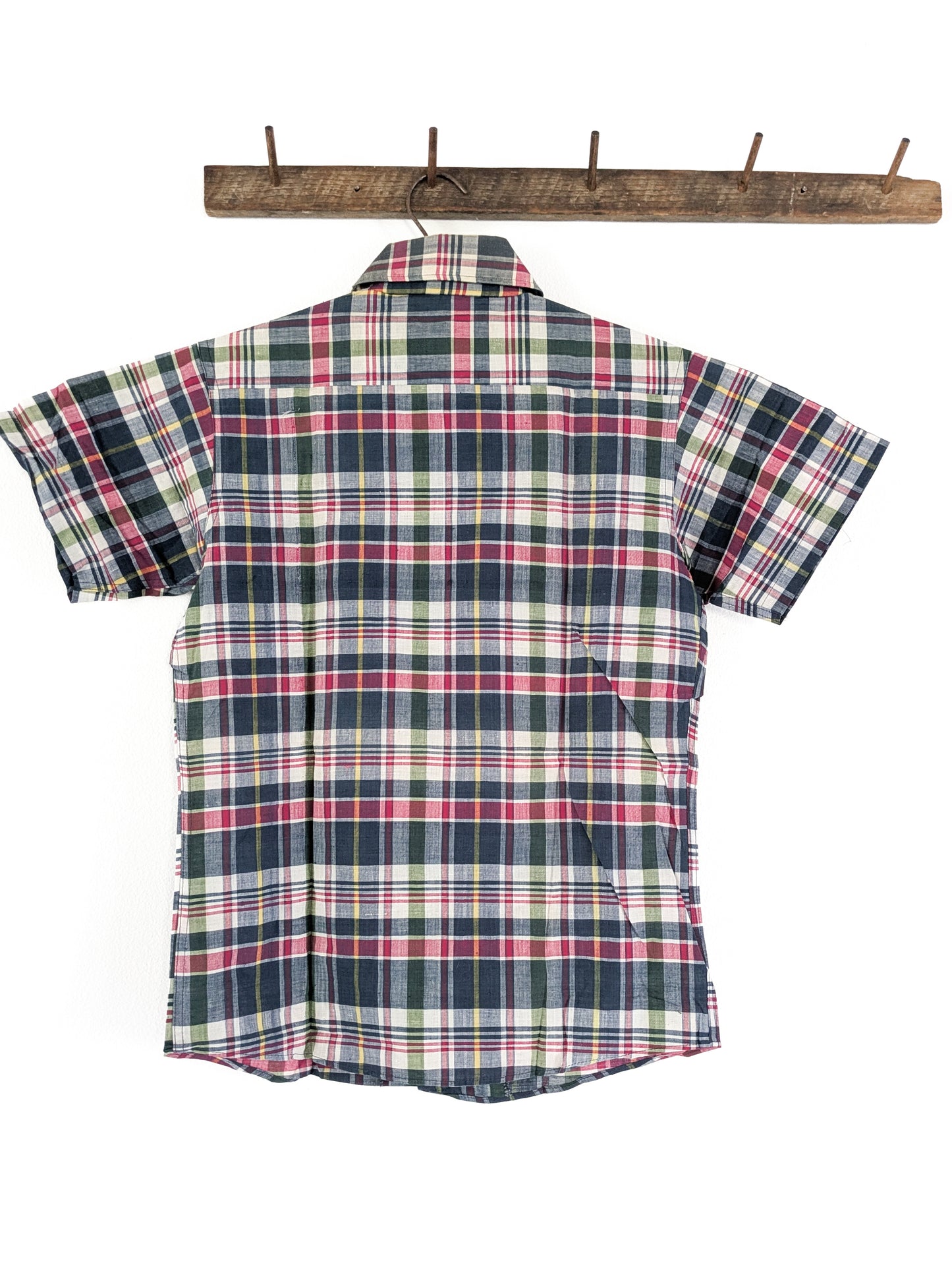 1960s Madras Blouse