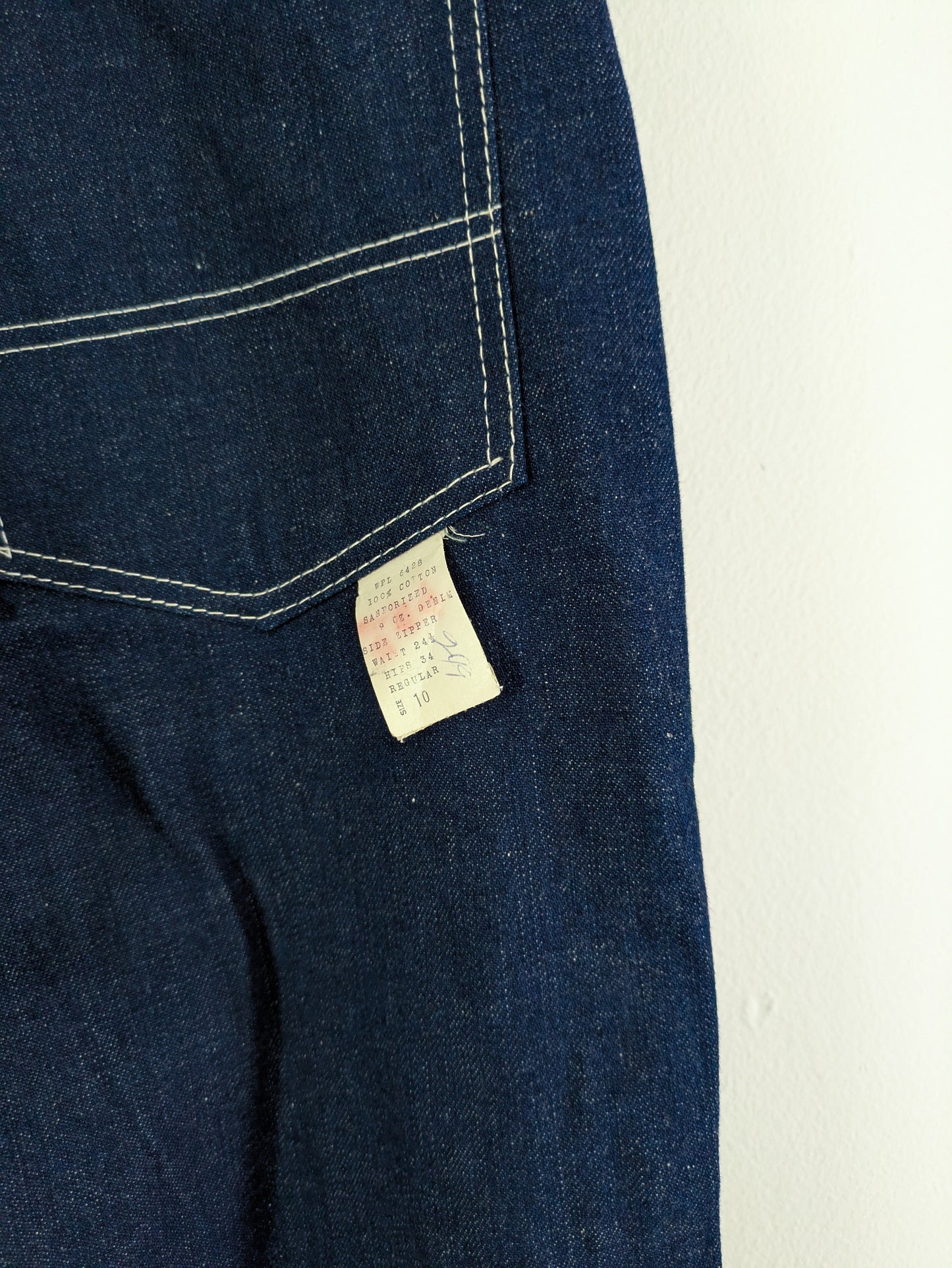Deadstock Cropped Side Zips