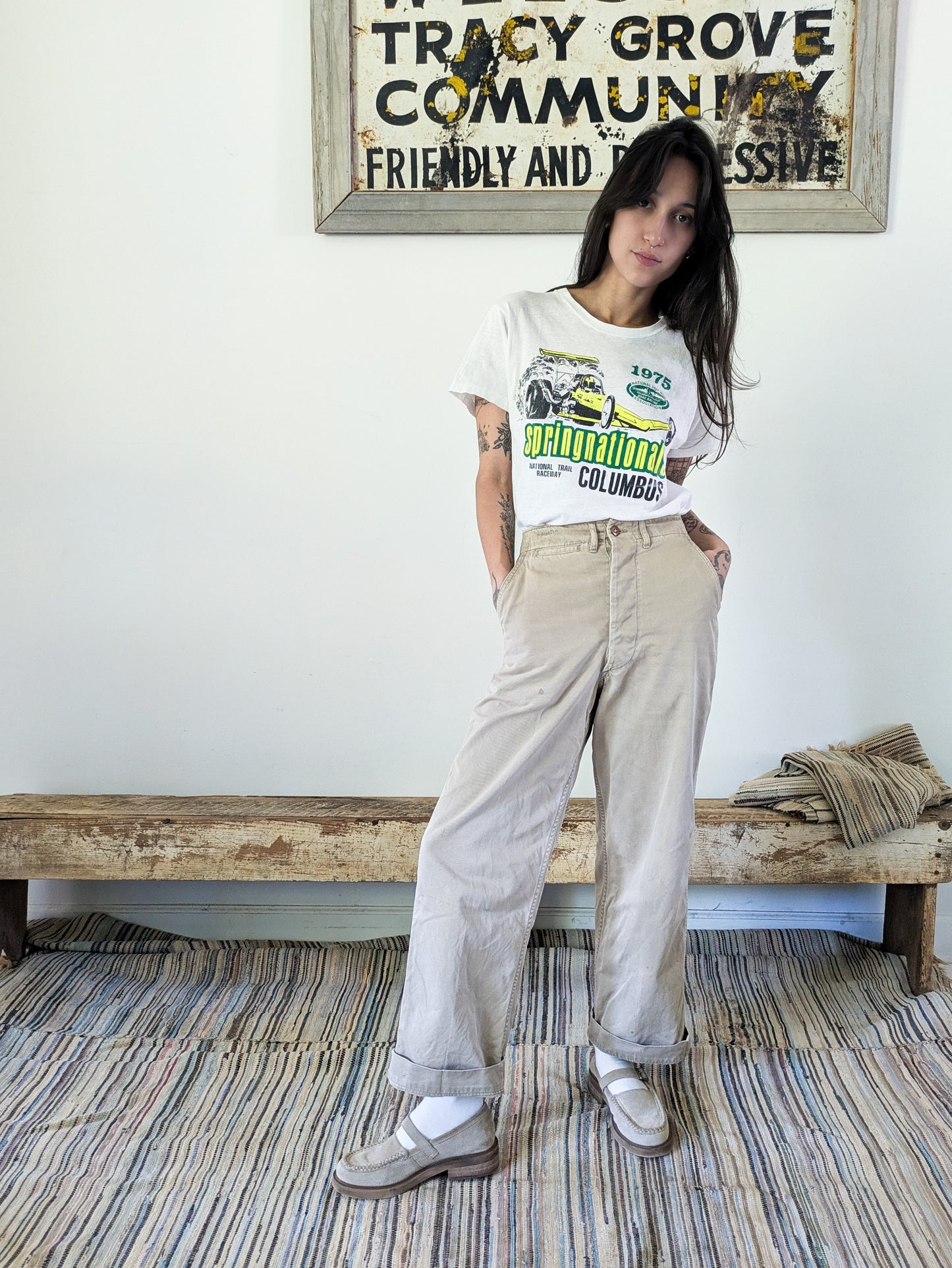 40s/50s Military Chinos