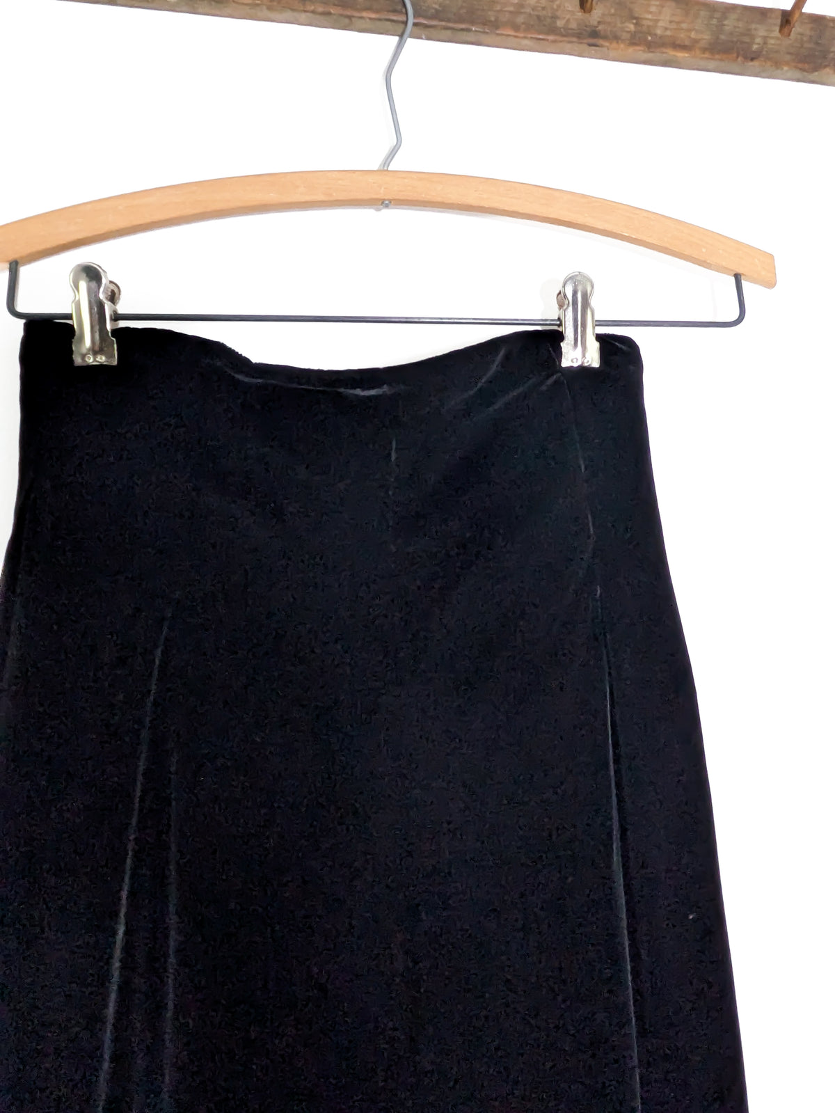 Vintage Silk Velvet Trousers