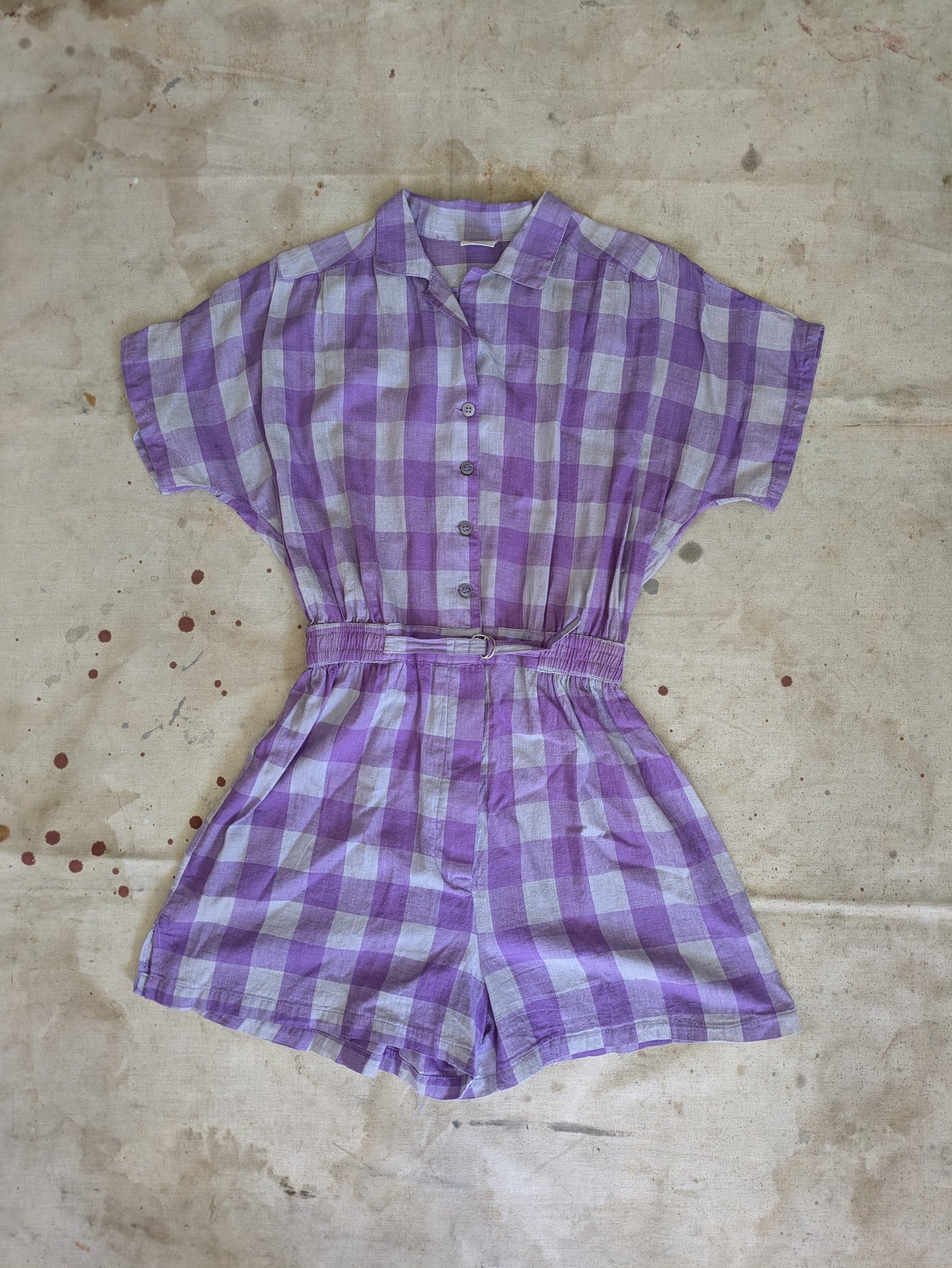 Purple romper