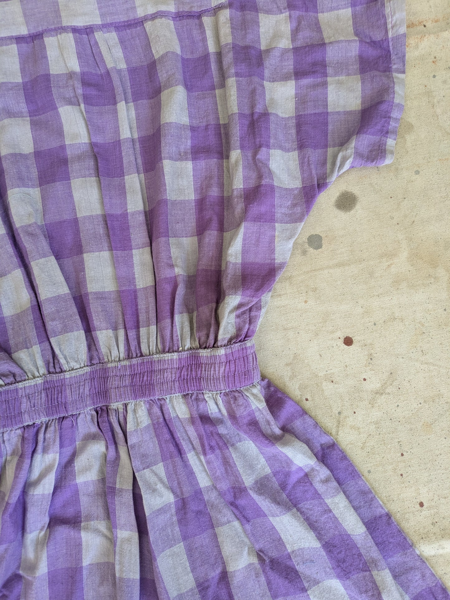 Purple romper