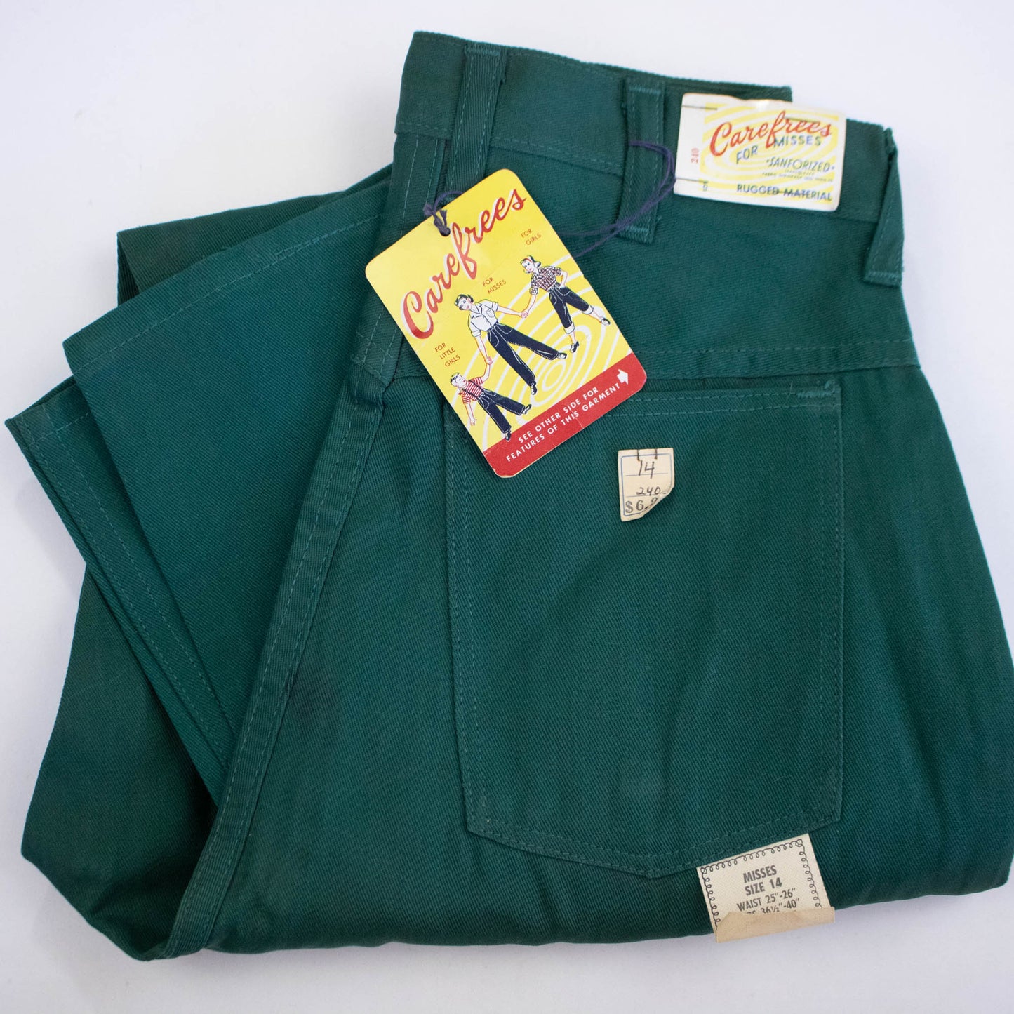Deadstock Blue Bell Side Zips