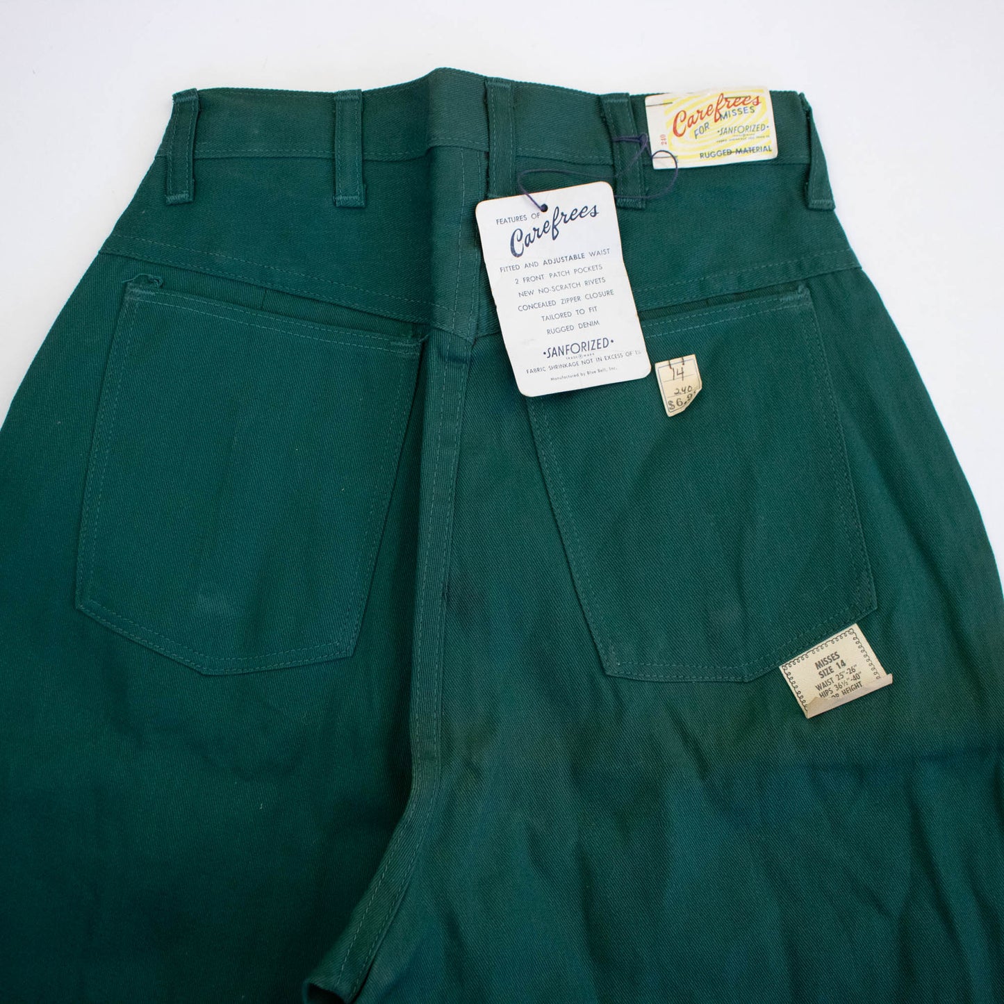 Deadstock Blue Bell Side Zips