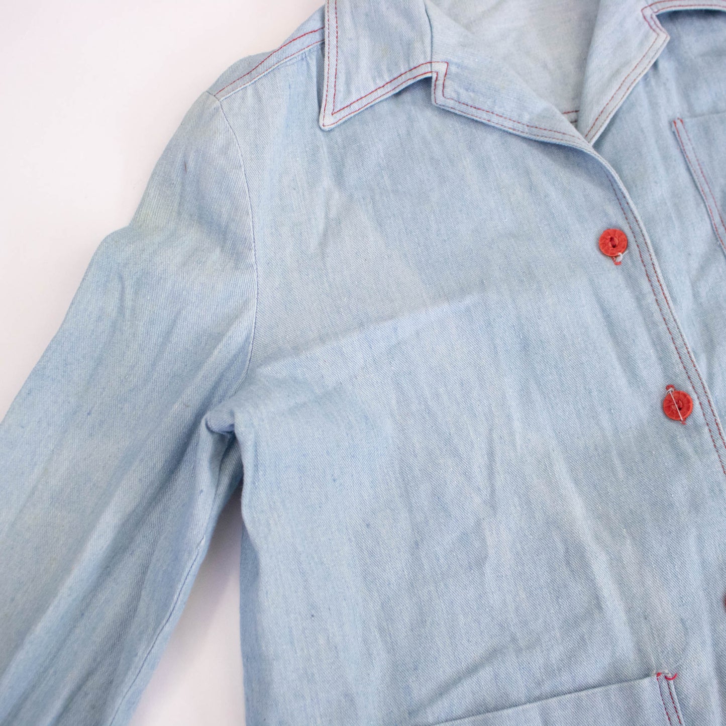 40's Women's Chambray Chore Jacket