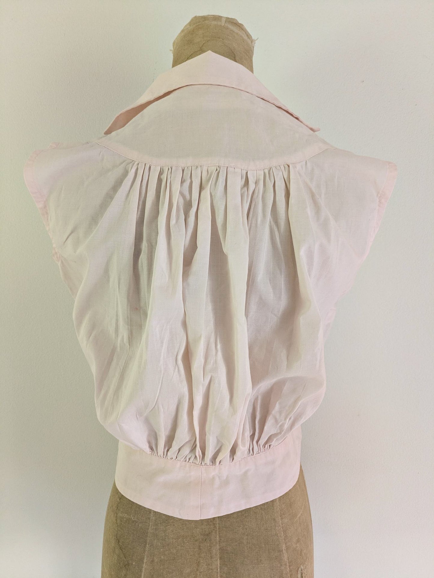 Petal Pink Buckled Blouse