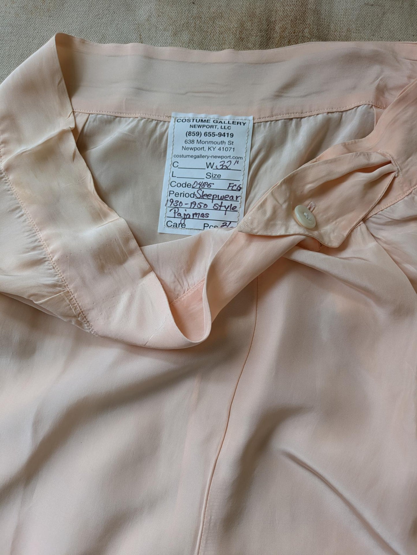 50s Rayon Lounge Set