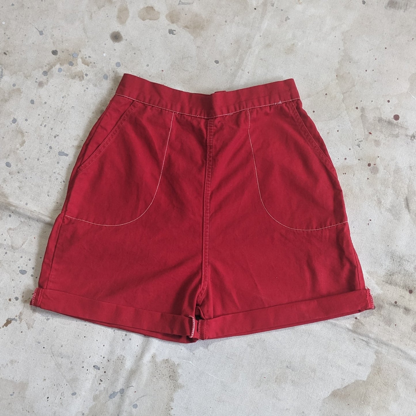 50s Red Shorts