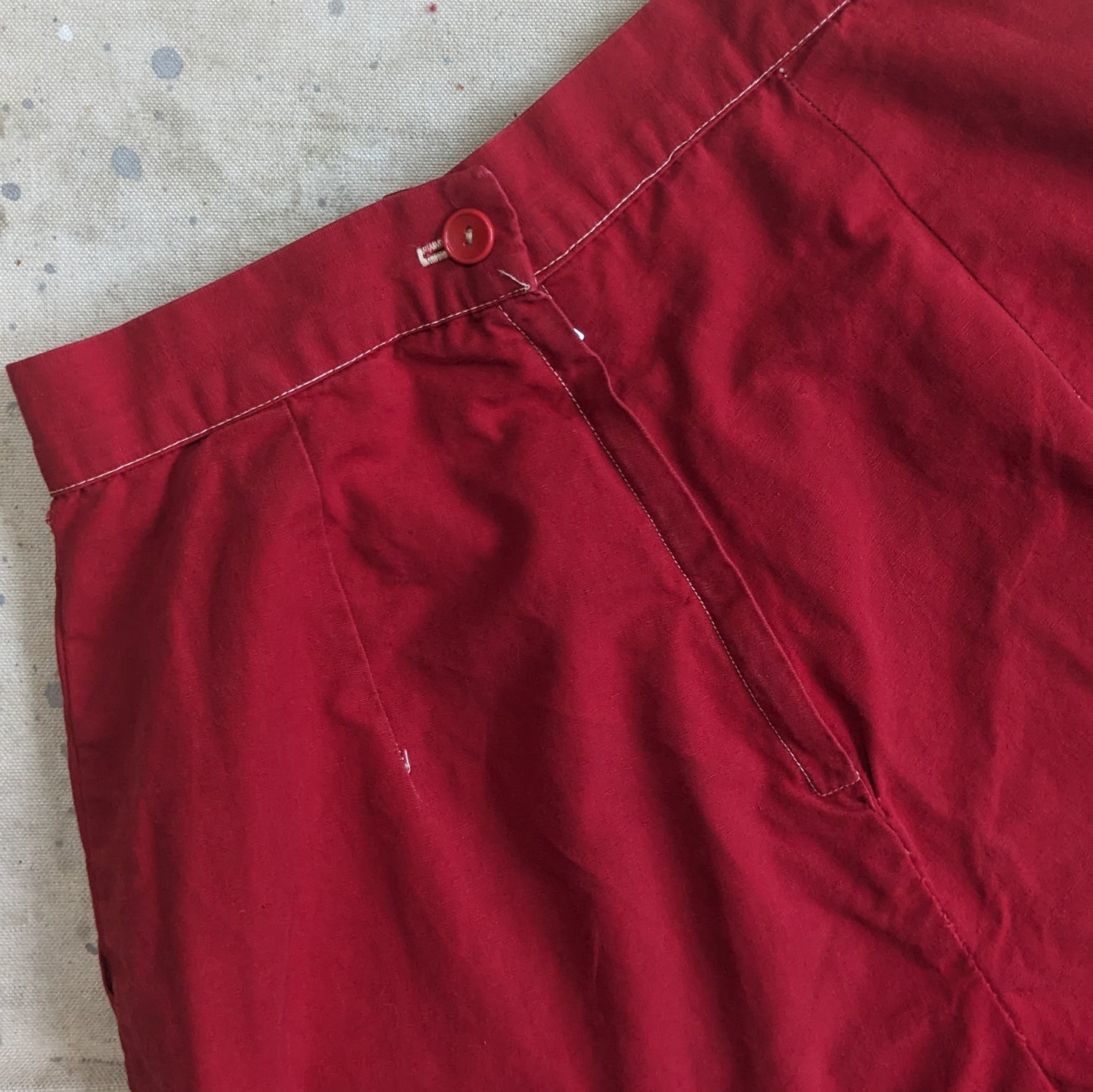 50s Red Shorts