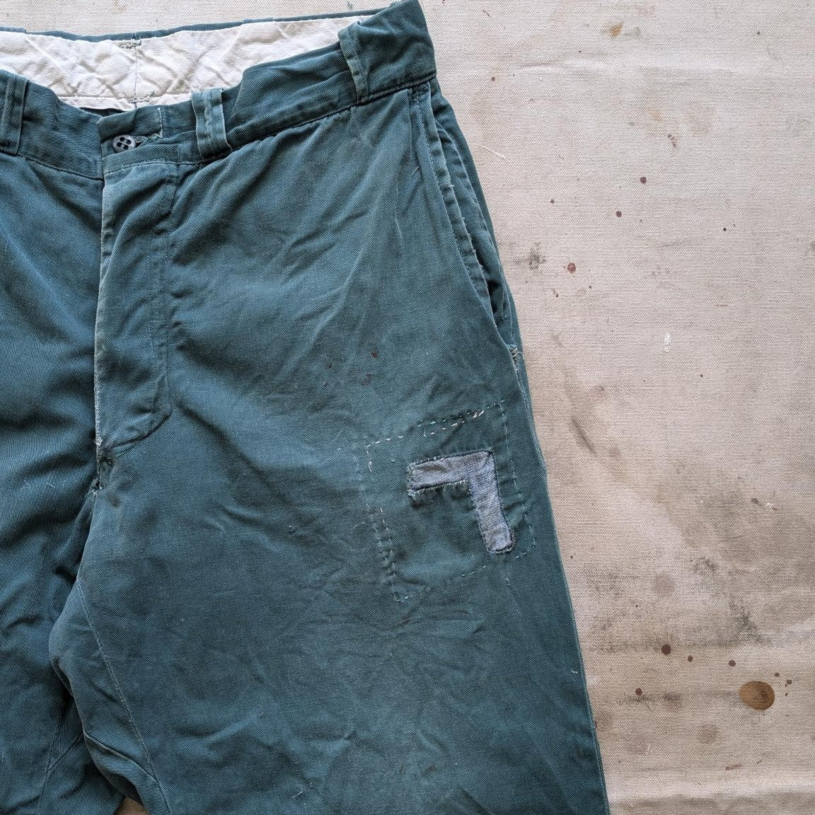 Work Pants with repairs
